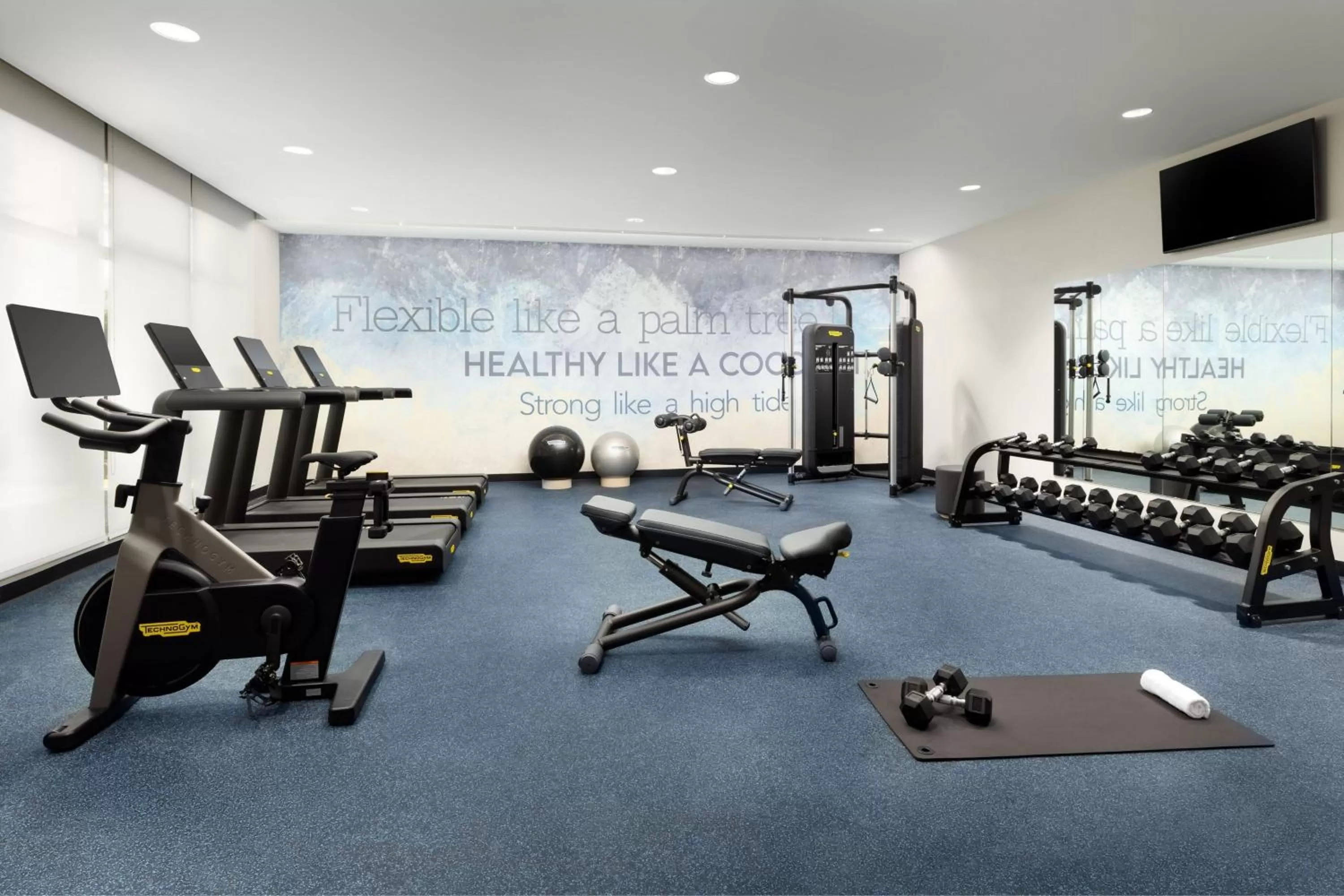 Fitness centre/facilities in Residence Inn by Marriott San Juan Isla Verde