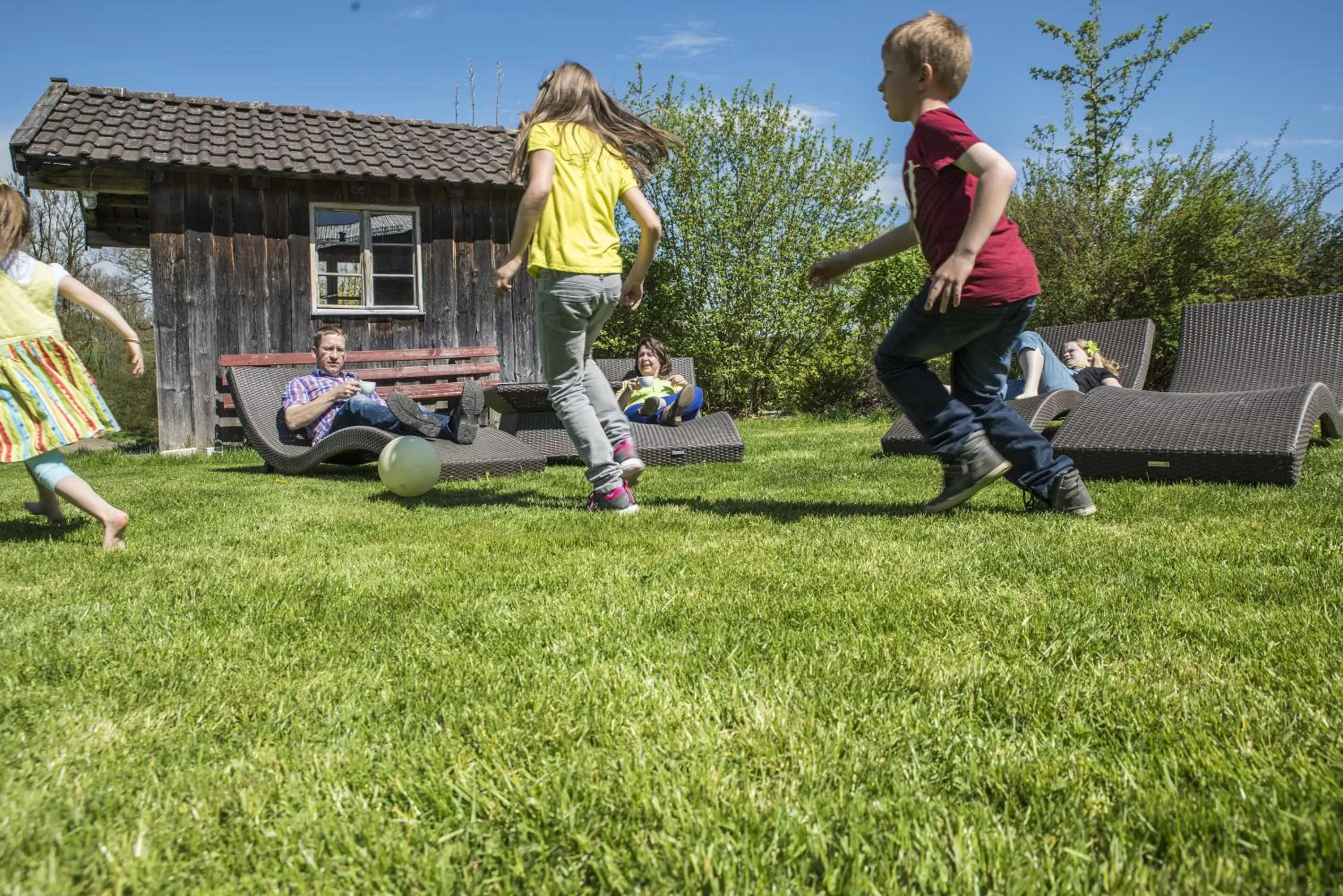 Garden in Gästehaus Zehmerhof bei Erding