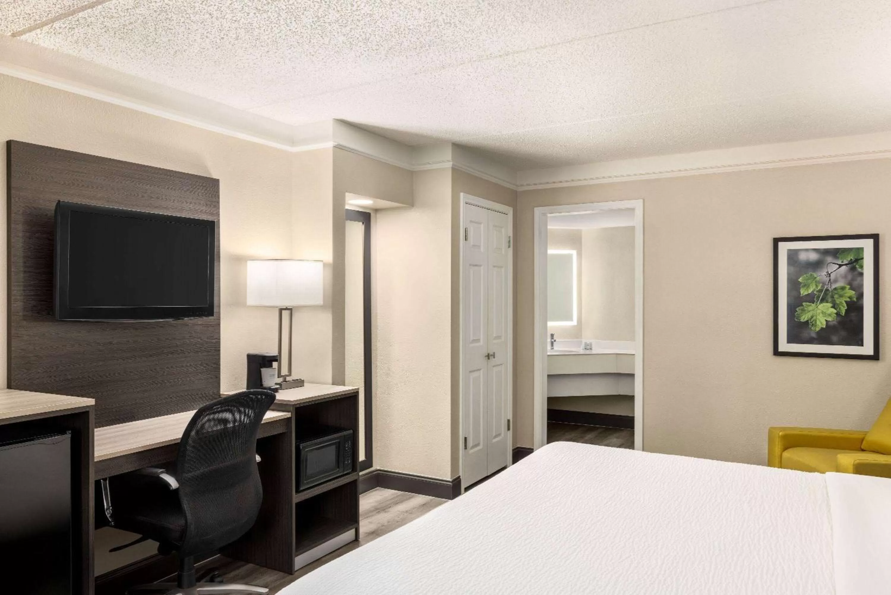 Photo of the whole room, Bed in La Quinta Inn by Wyndham San Antonio I-35 N at Toepperwein