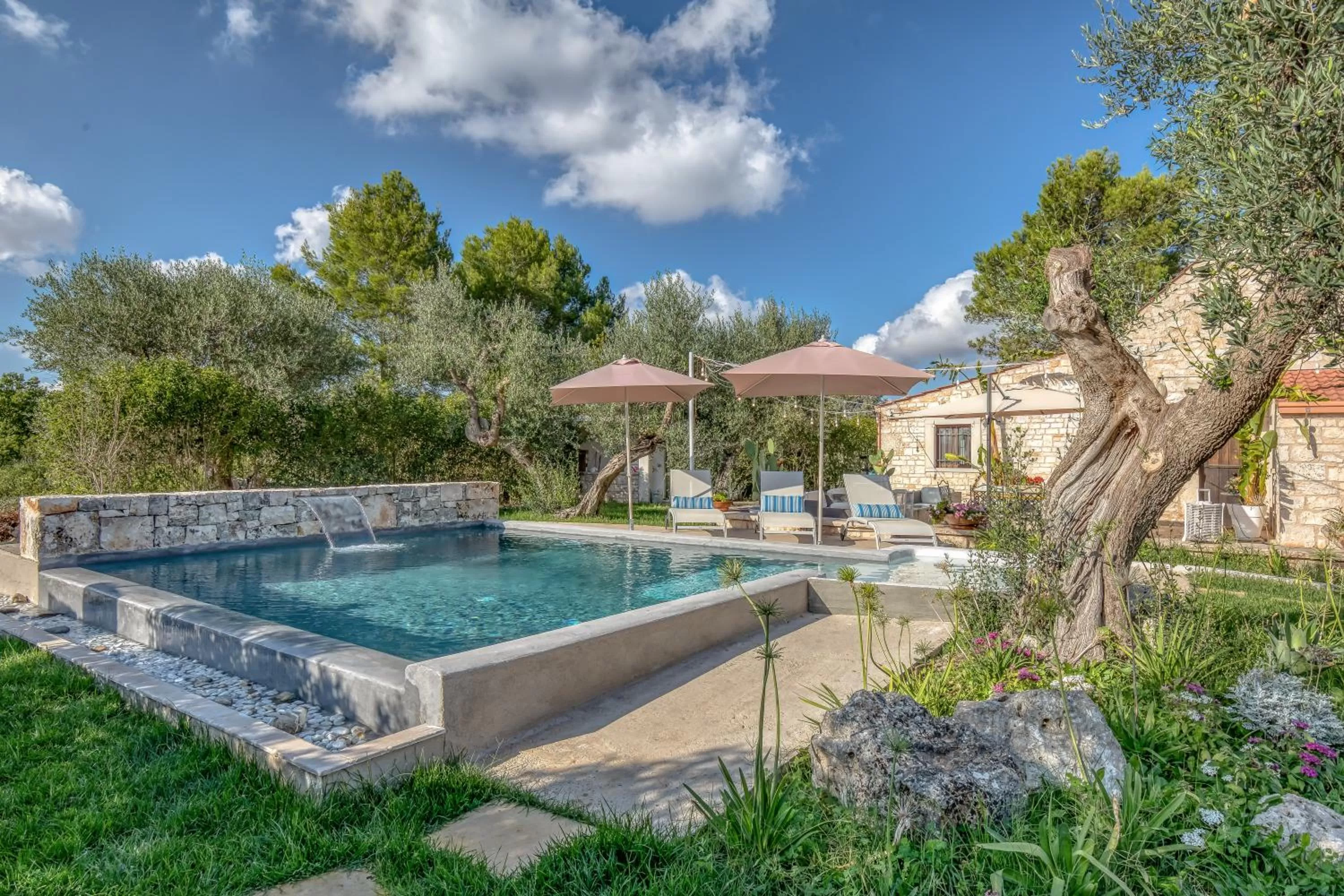 Swimming pool in Trulli Terra Magica