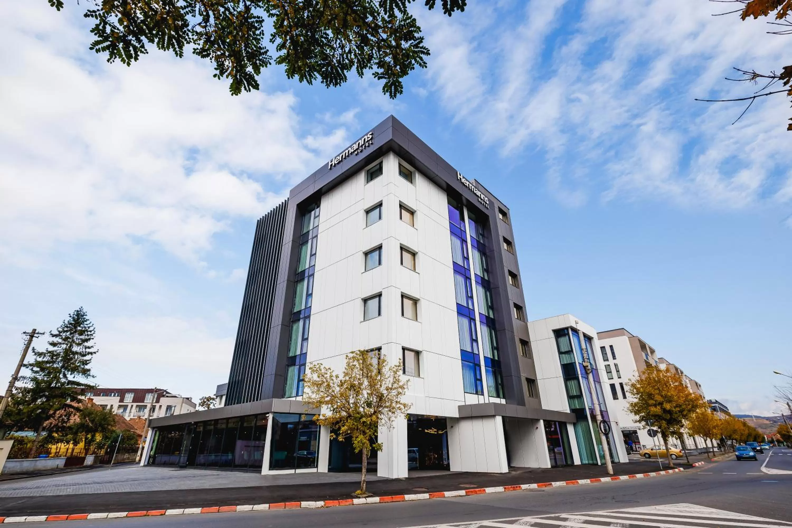 Property building in Hermanns Hotel & Spa Sibiu