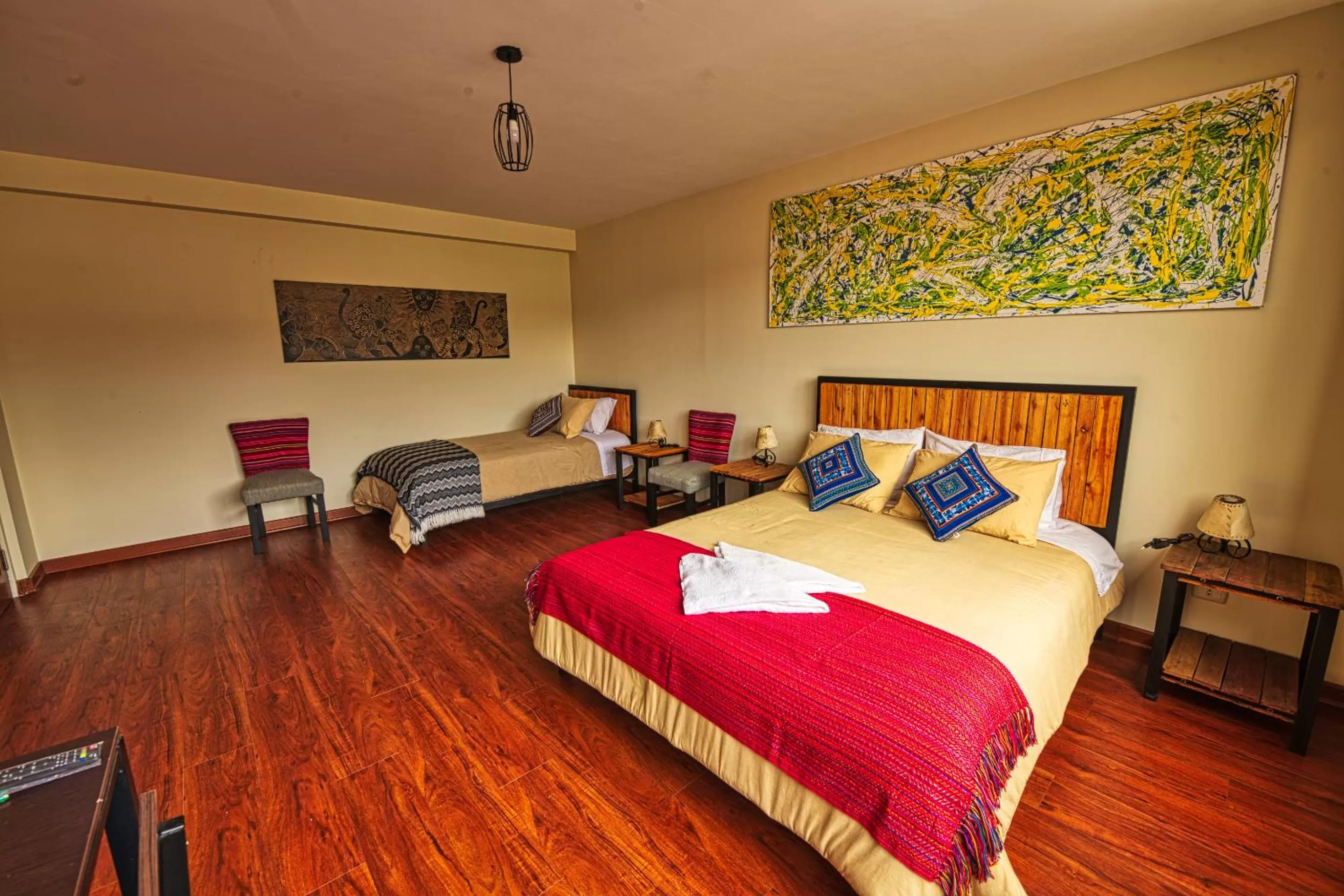 Photo of the whole room, Bed in ISKAY BOUTIQUE HOSTEL