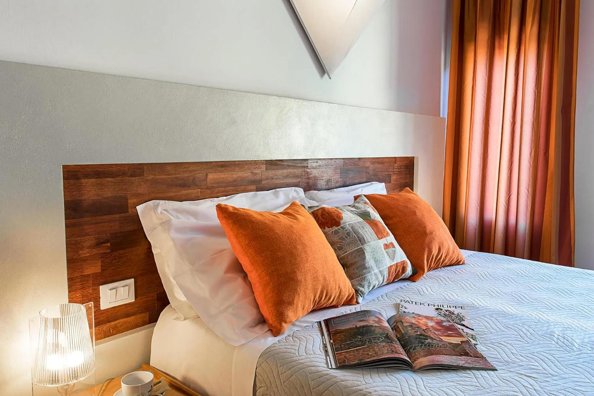 Decorative detail, Bed in La Vecchia Cartiera