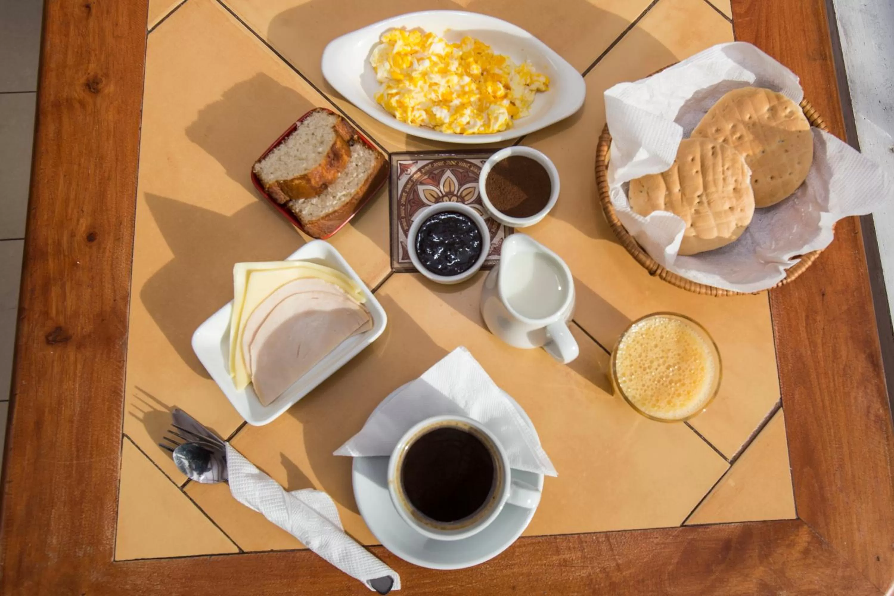 Breakfast in Hotel Santisimo