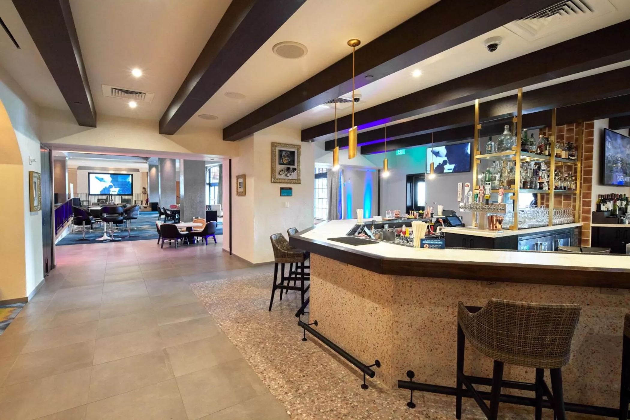 Lounge or bar in Universal's Hard Rock Hotel®