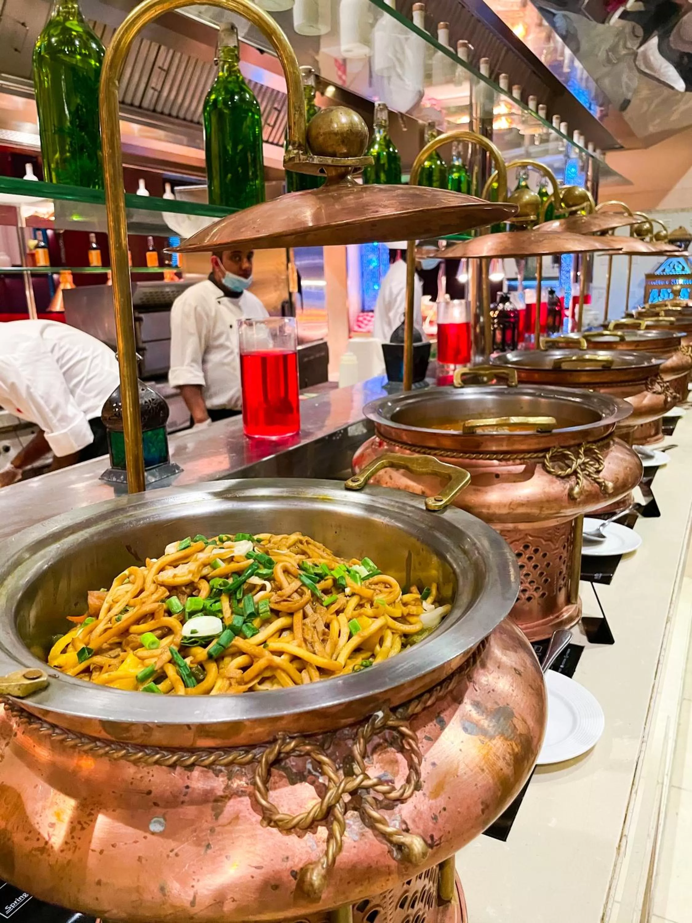 Food in Mövenpick Grand Al Bustan