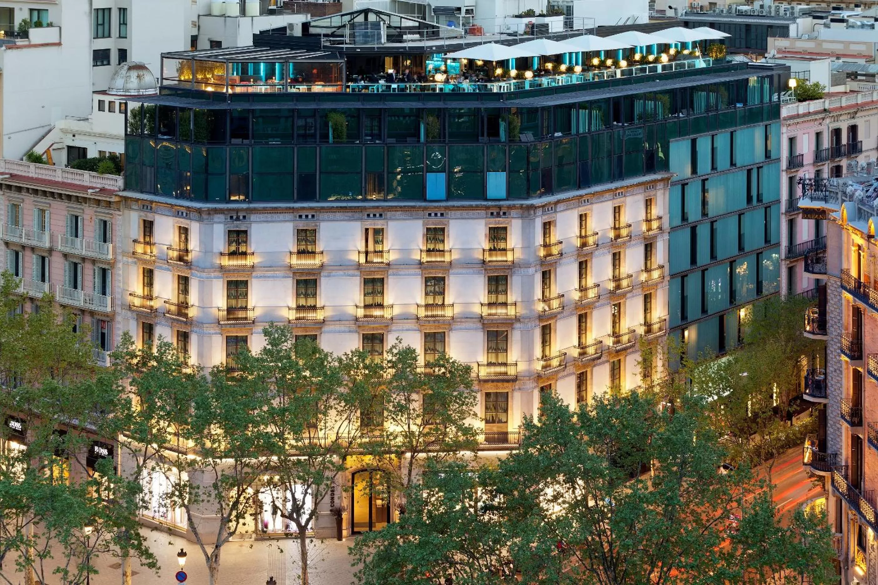 Property building in Hotel Condes de Barcelona