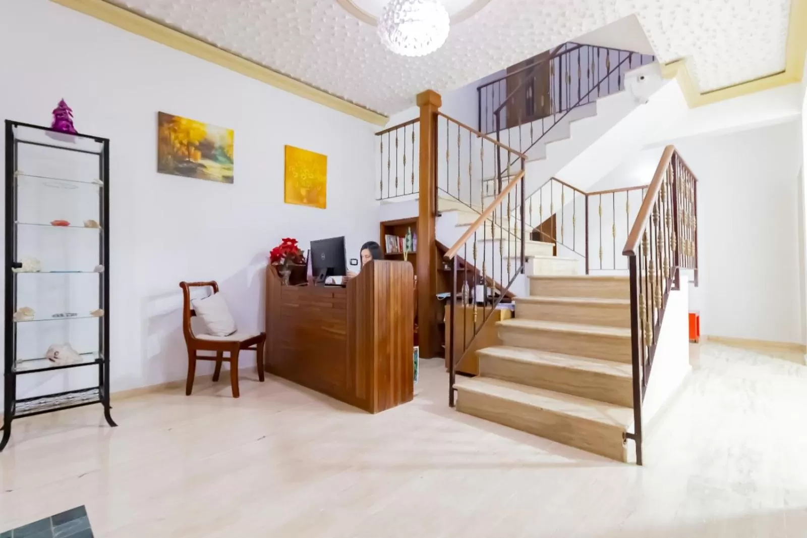 Lobby or reception in Hotel Villa Capri