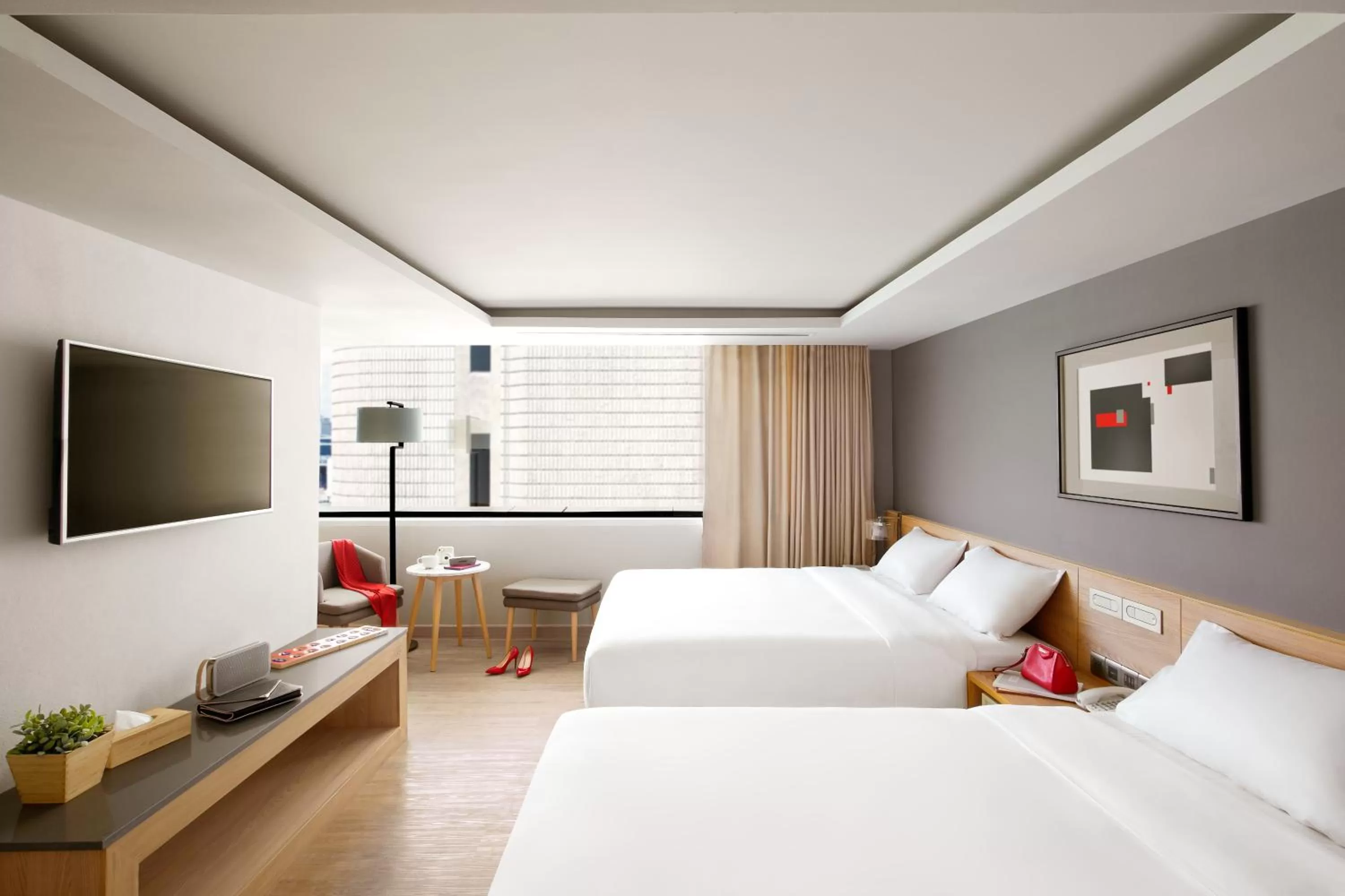 Bedroom, Bed in Kritthai Residence