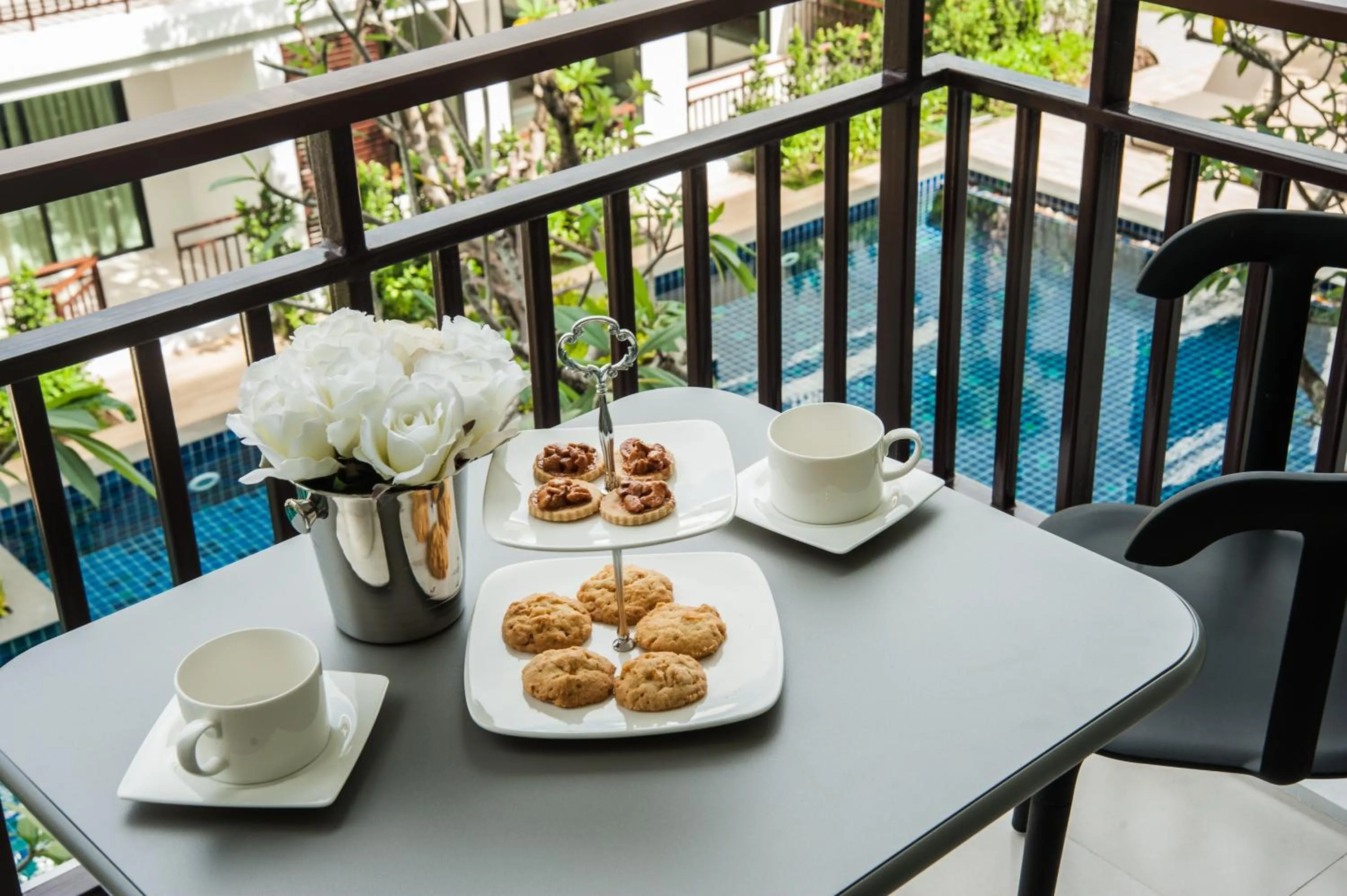Pool view in The Title KR Beach Condotel Rawai Beach
