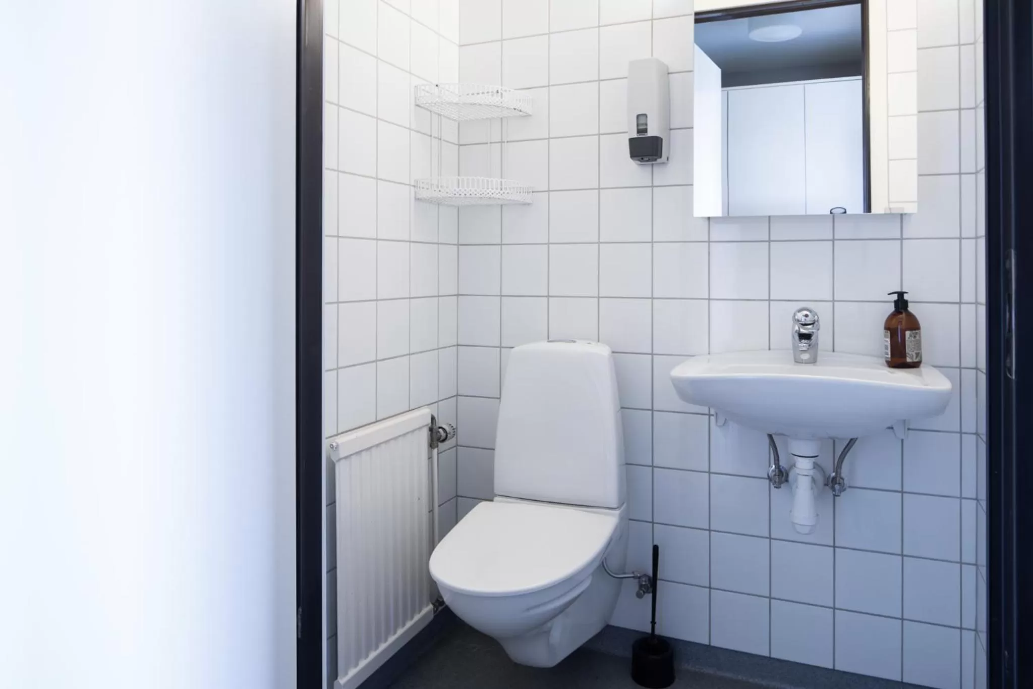 Toilet in Hotel B&B Gränden