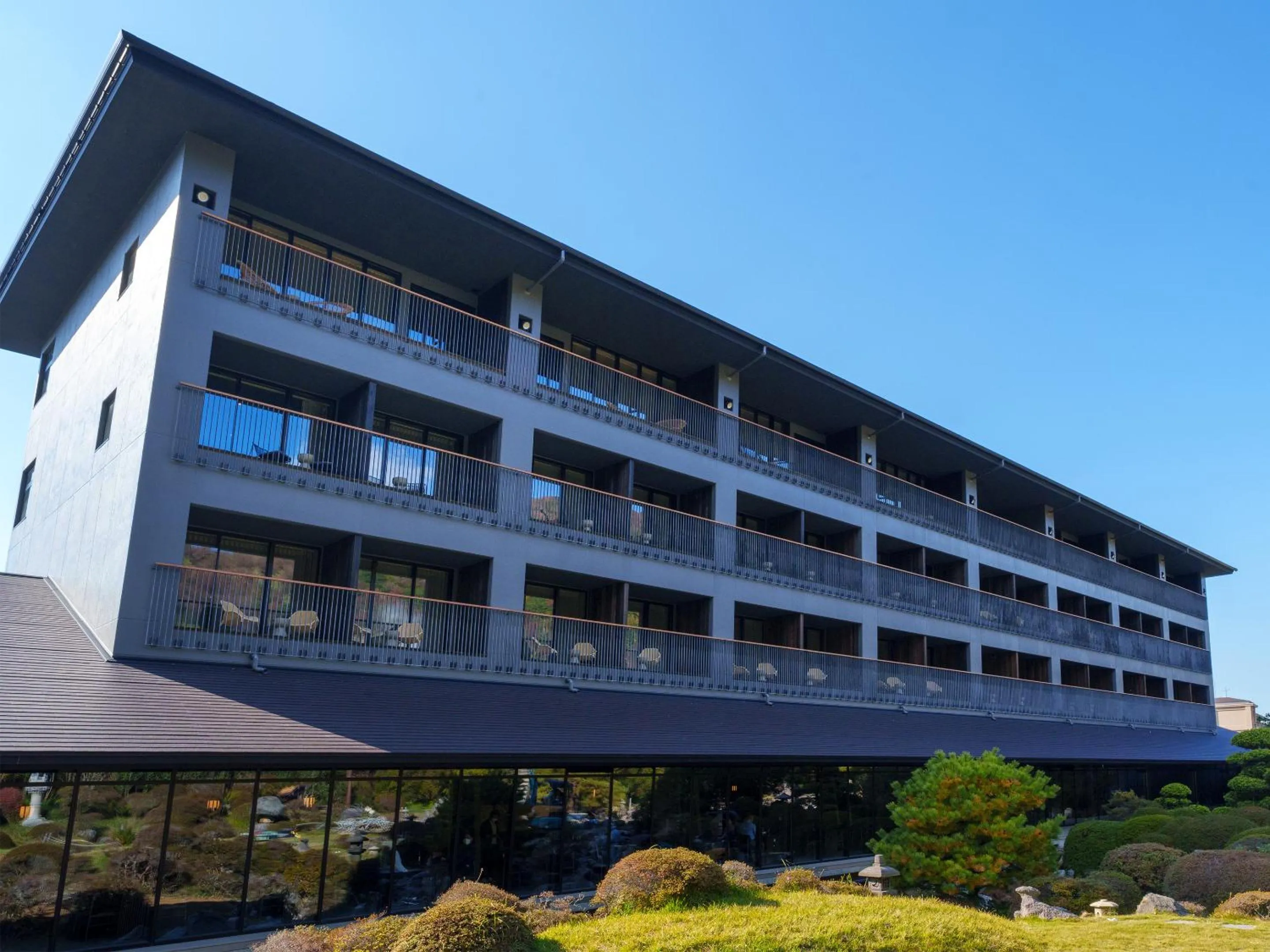 Property building in Unzen Miyazaki Ryokan