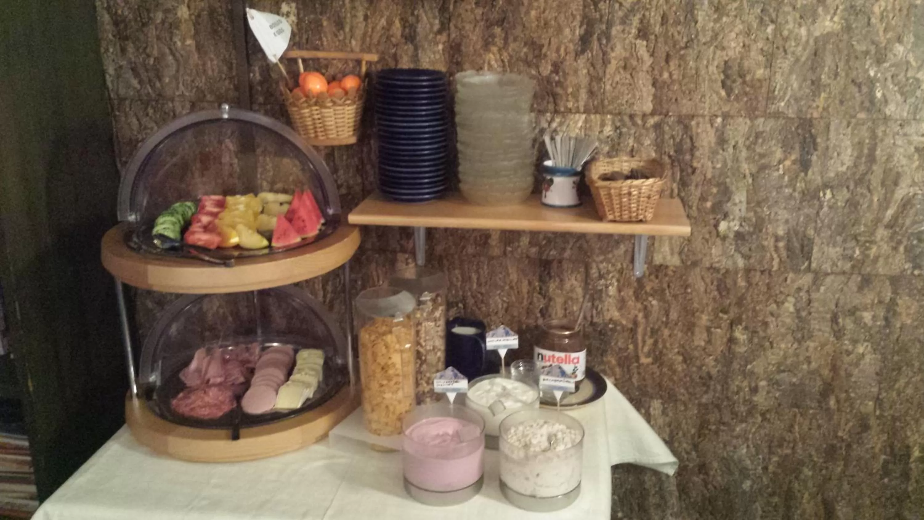 Food close-up in Hotel Tschuggen