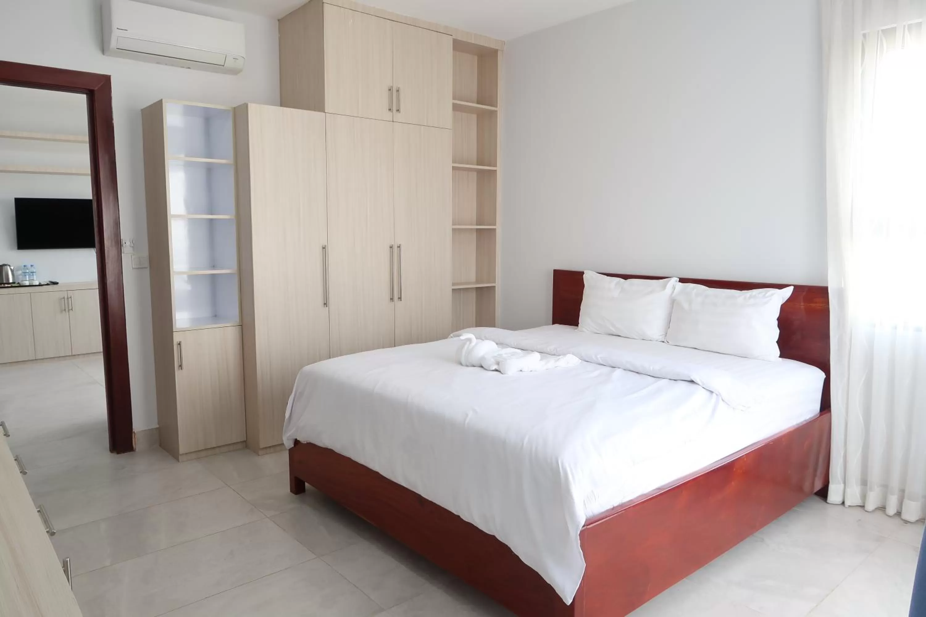 Bedroom, Bed in Residence 110 (Hotel and Apartments)