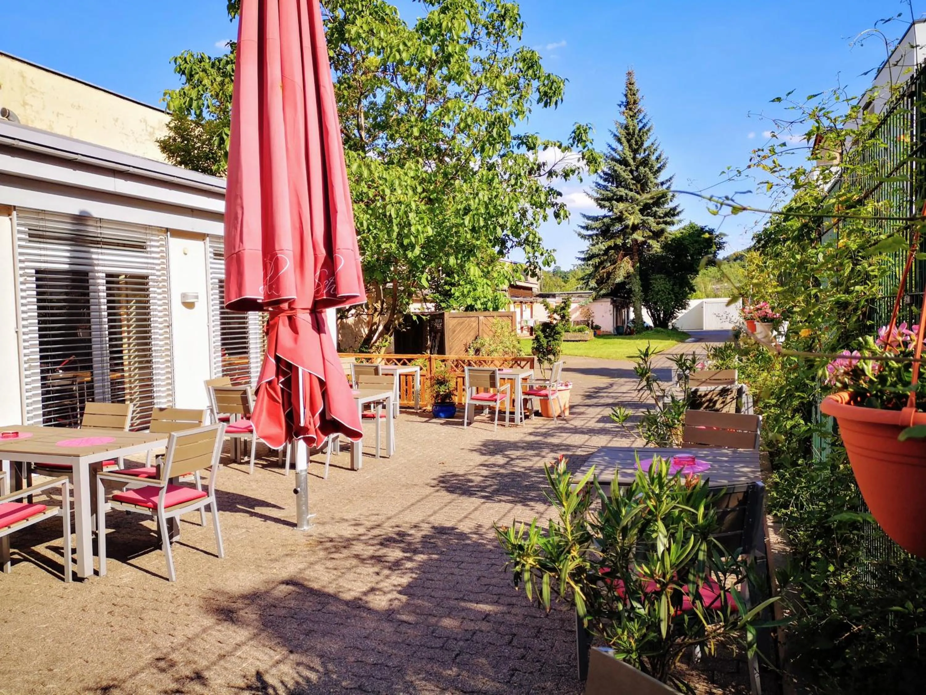 Balcony/Terrace in Hotel Scholz