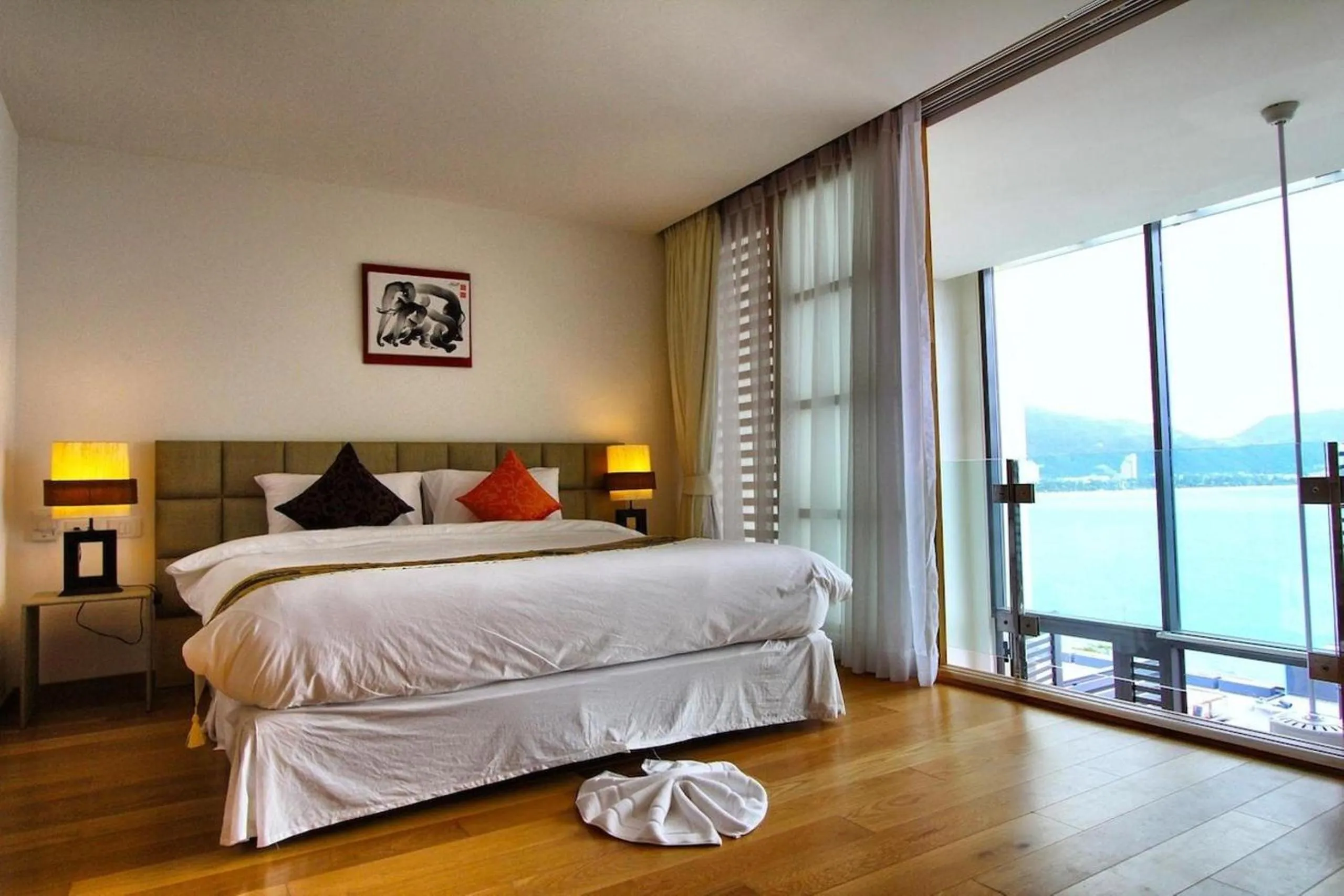 Photo of the whole room, Bed in IndoChine Resort and Villas