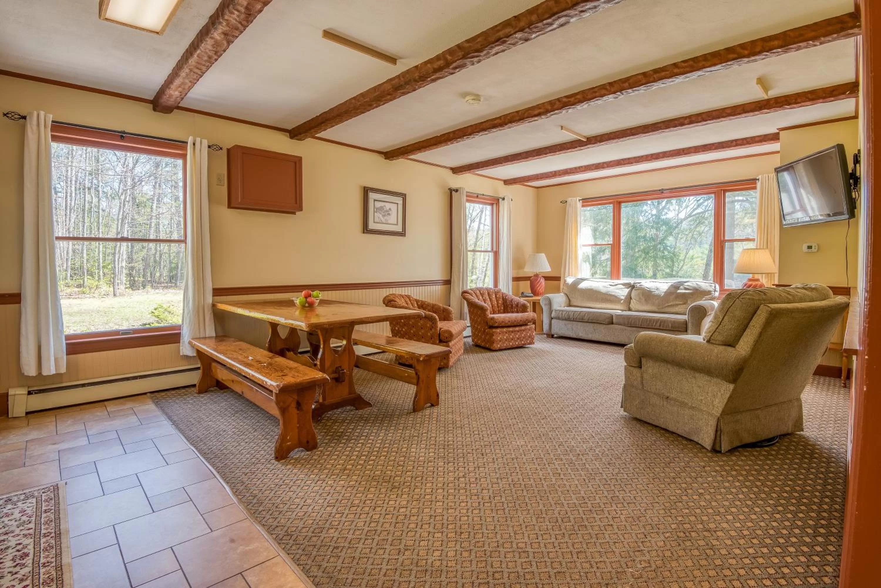 Seating area in Purity Spring Resort