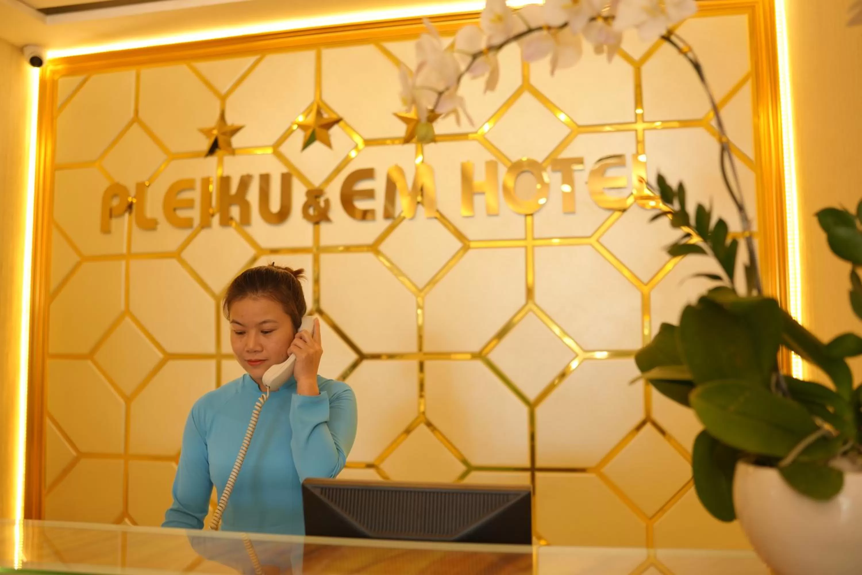 Lobby or reception in Pleiku & Em Hotel by Gia Lai Tourist