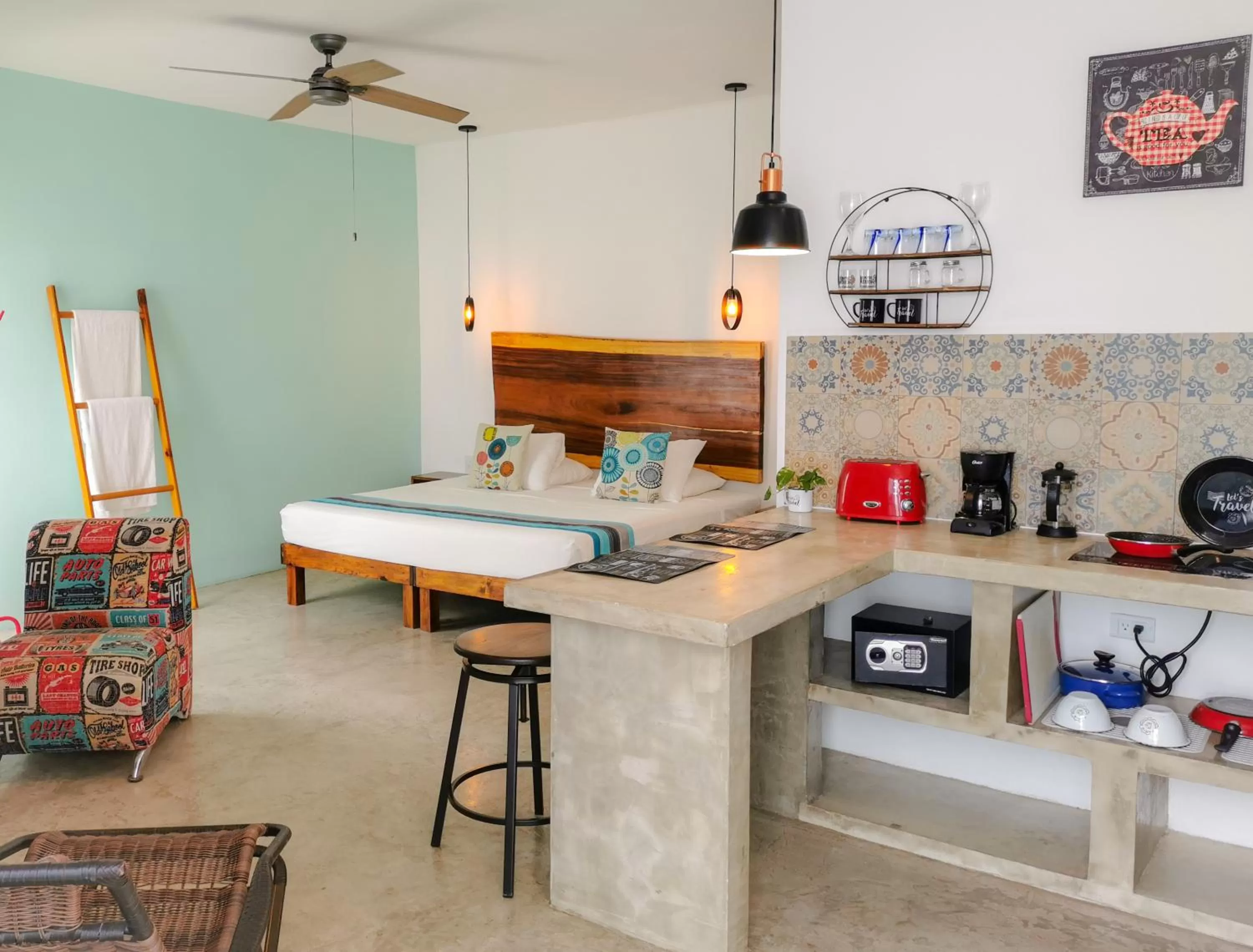 Kitchen or kitchenette in Les Suites Calle 2 by Galian