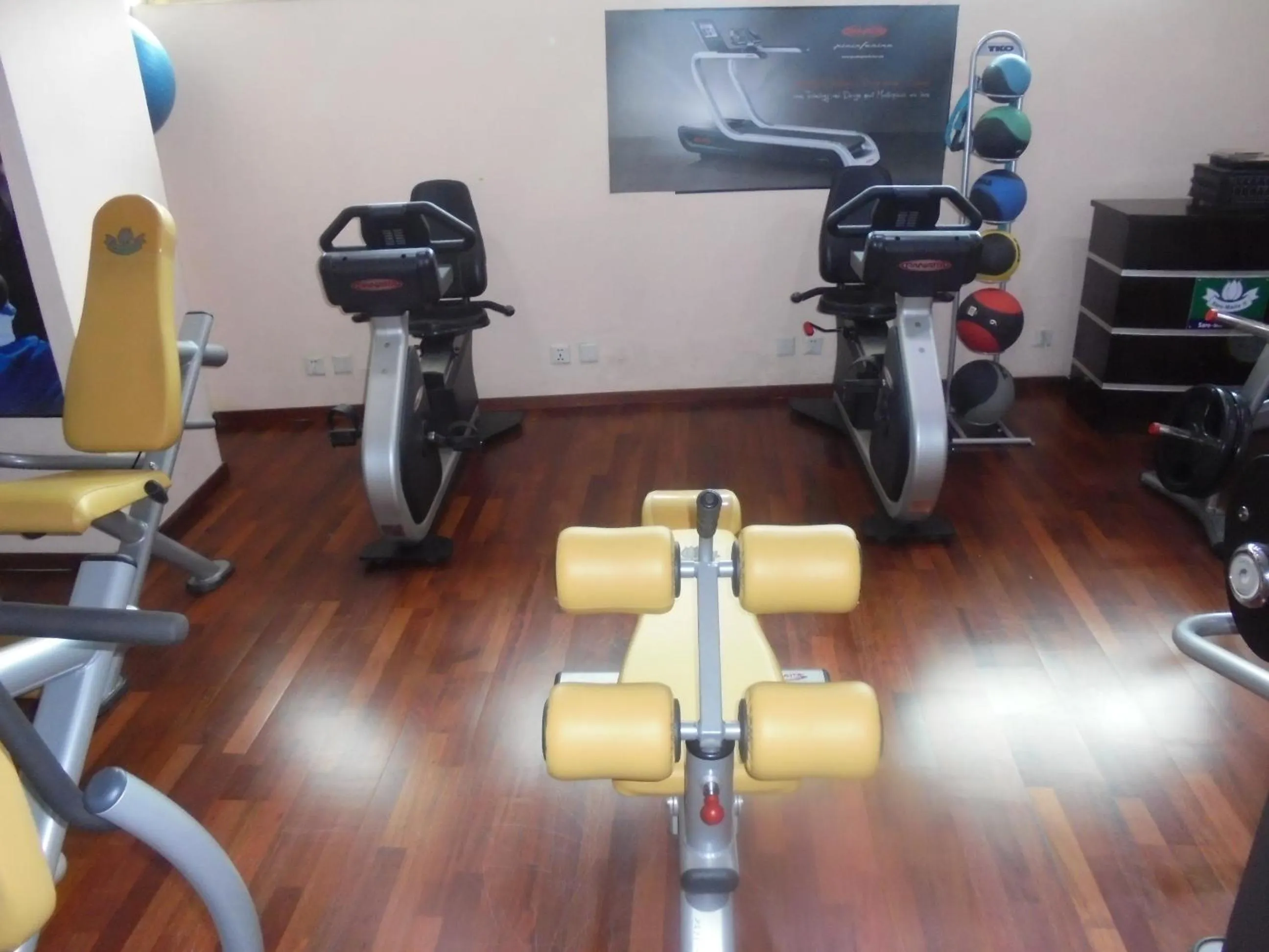 Fitness centre/facilities in Saro Maria Hotel