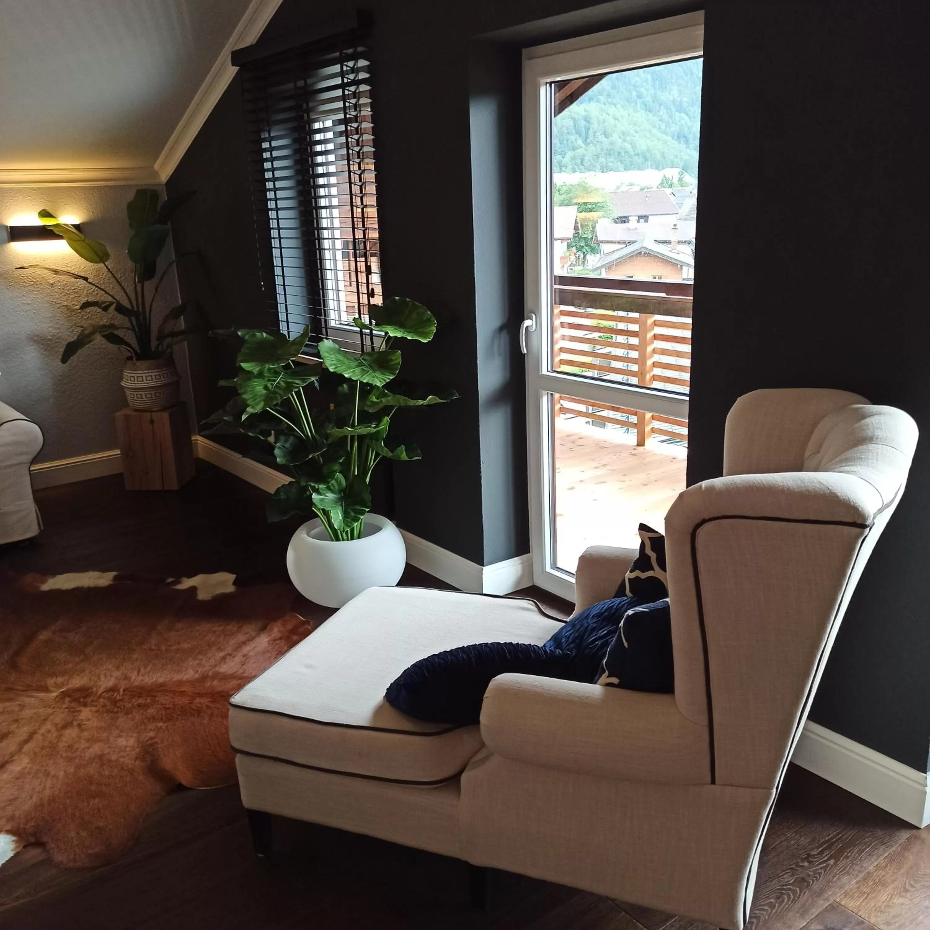 Living room in Sauna & Whirlpool - ALPENLIEBE APARTments