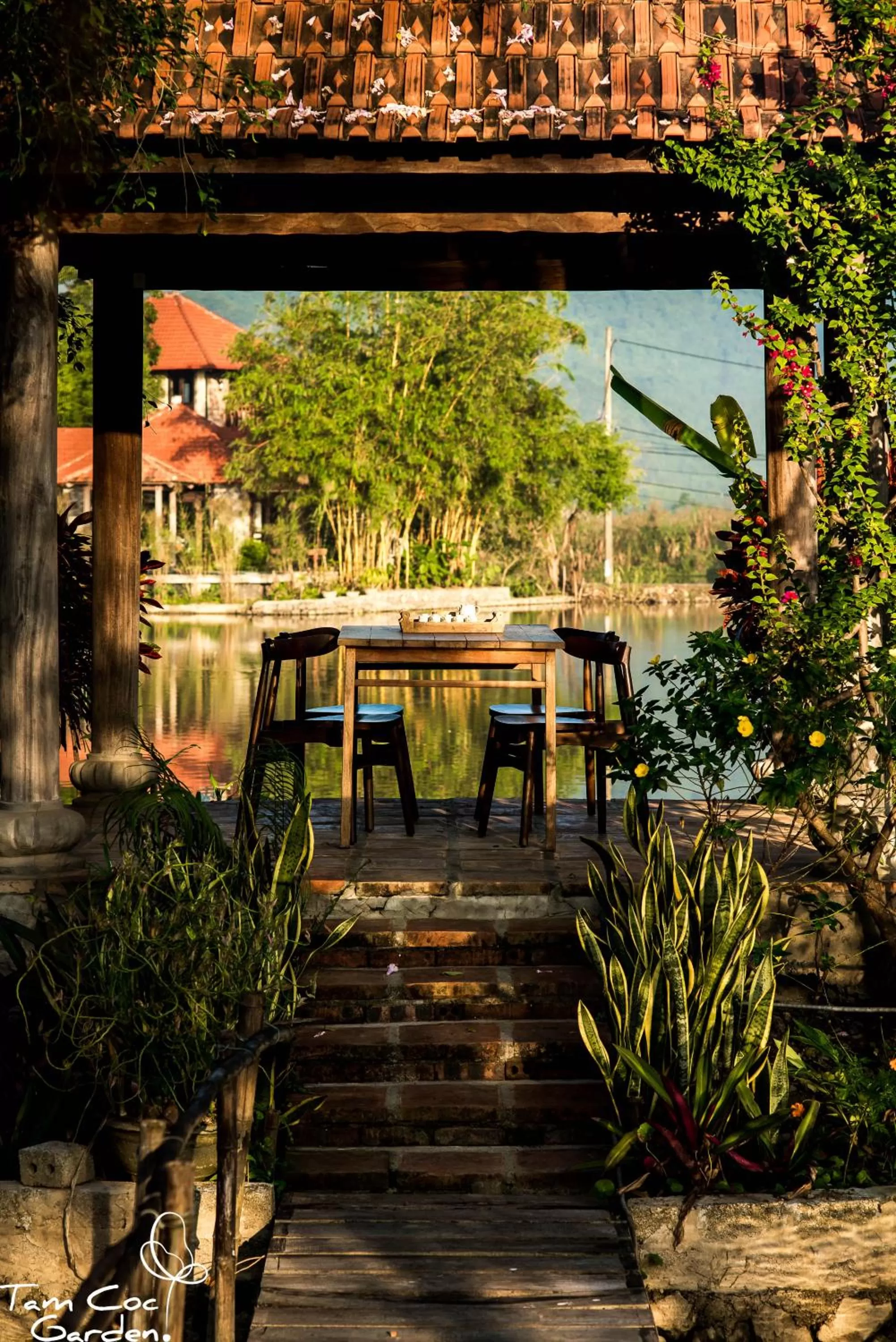Patio in Tam Coc Garden Resort