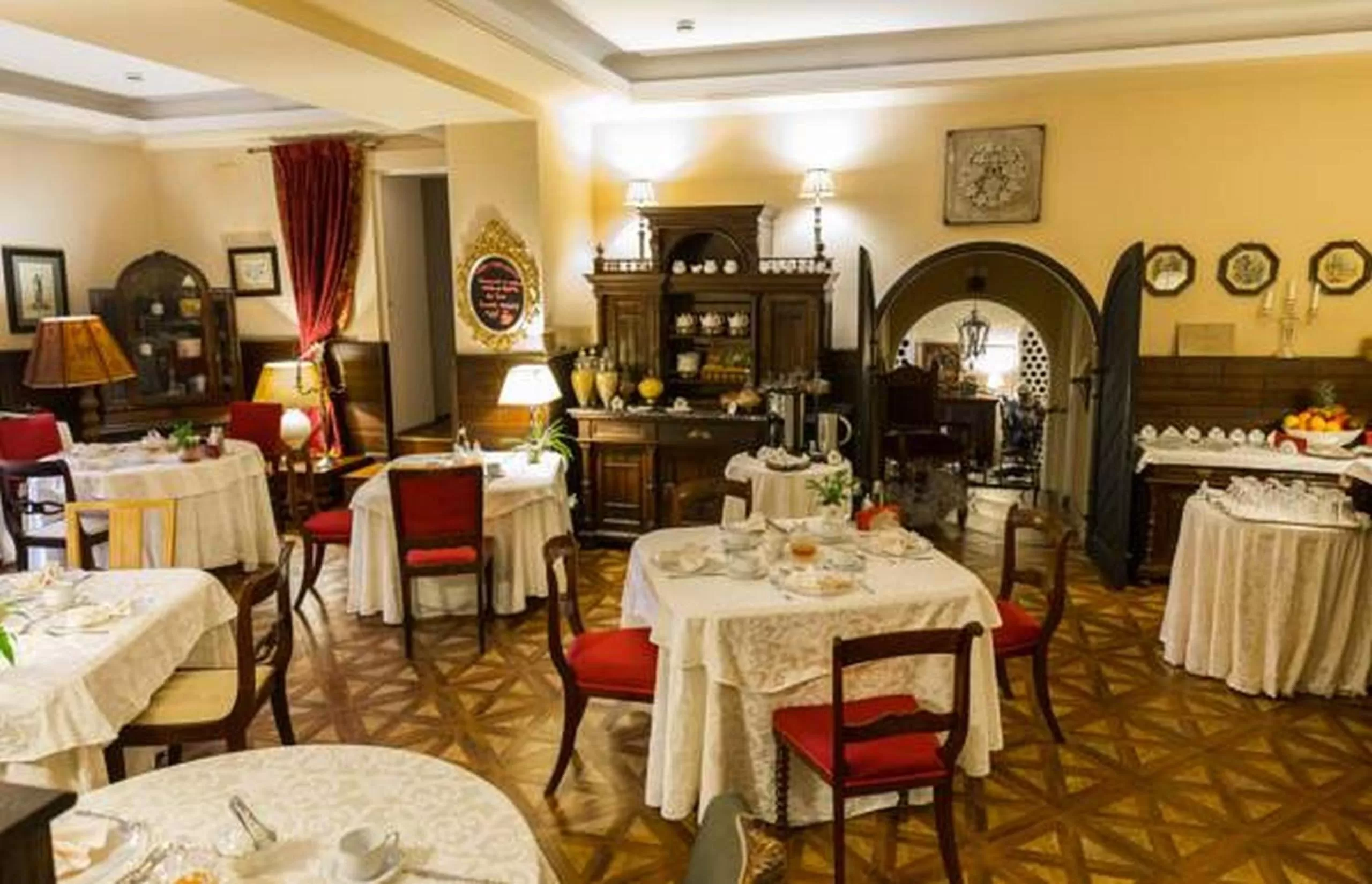 Continental breakfast in Grand Boutique Hotel