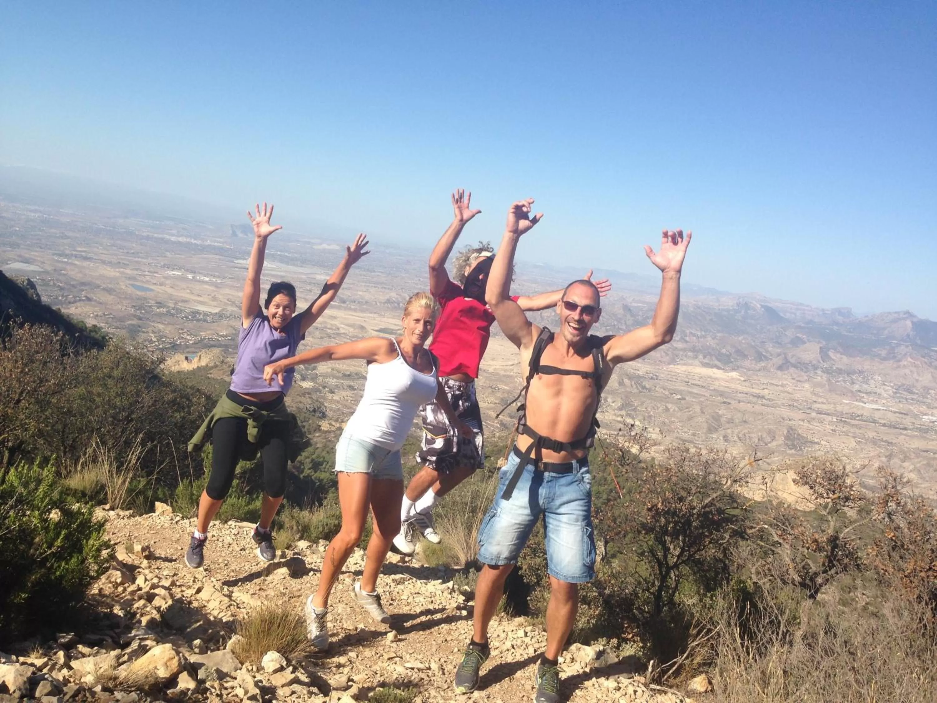 Hiking in El Pao Spa