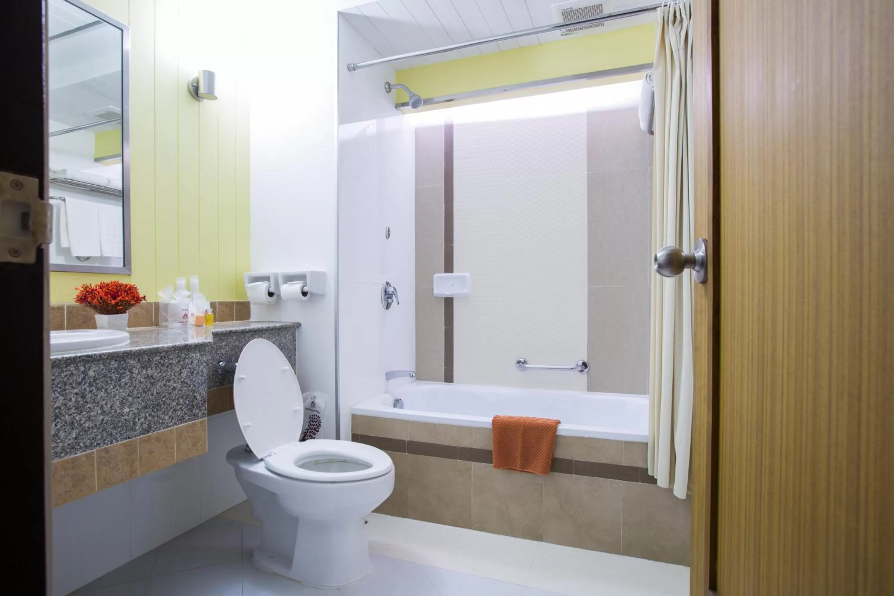 Bathroom in Asia Airport Hotel