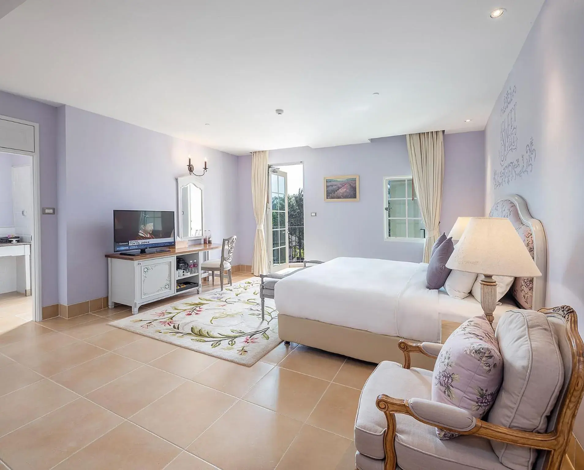 Deluxe Courtyard View ( 24 hours Use of Room ) in U Khao Yai Deluxe Courtyard View ( 24 hours Use of Room ) in U Khao Yai