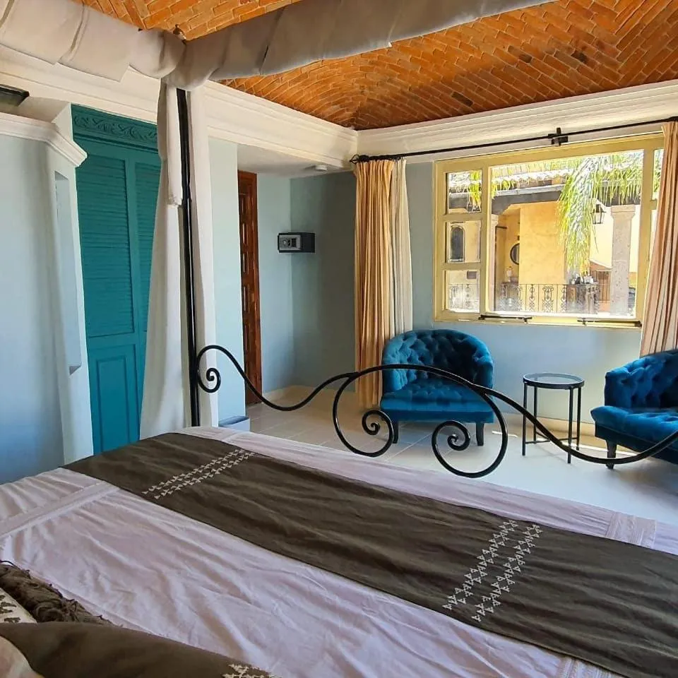 Bedroom, Bed in Mansion San Miguel