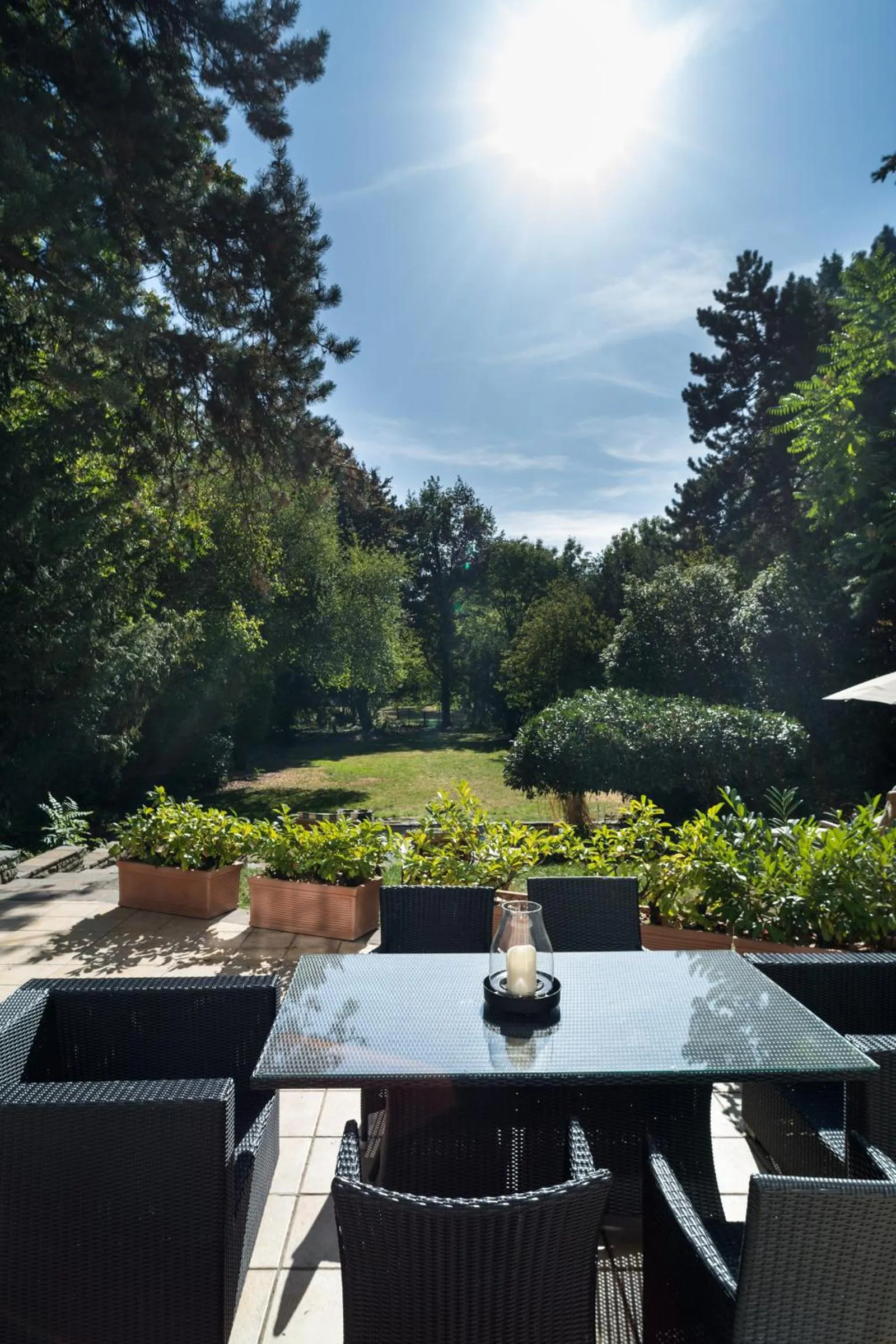 Property building in Hotel Villa im Park