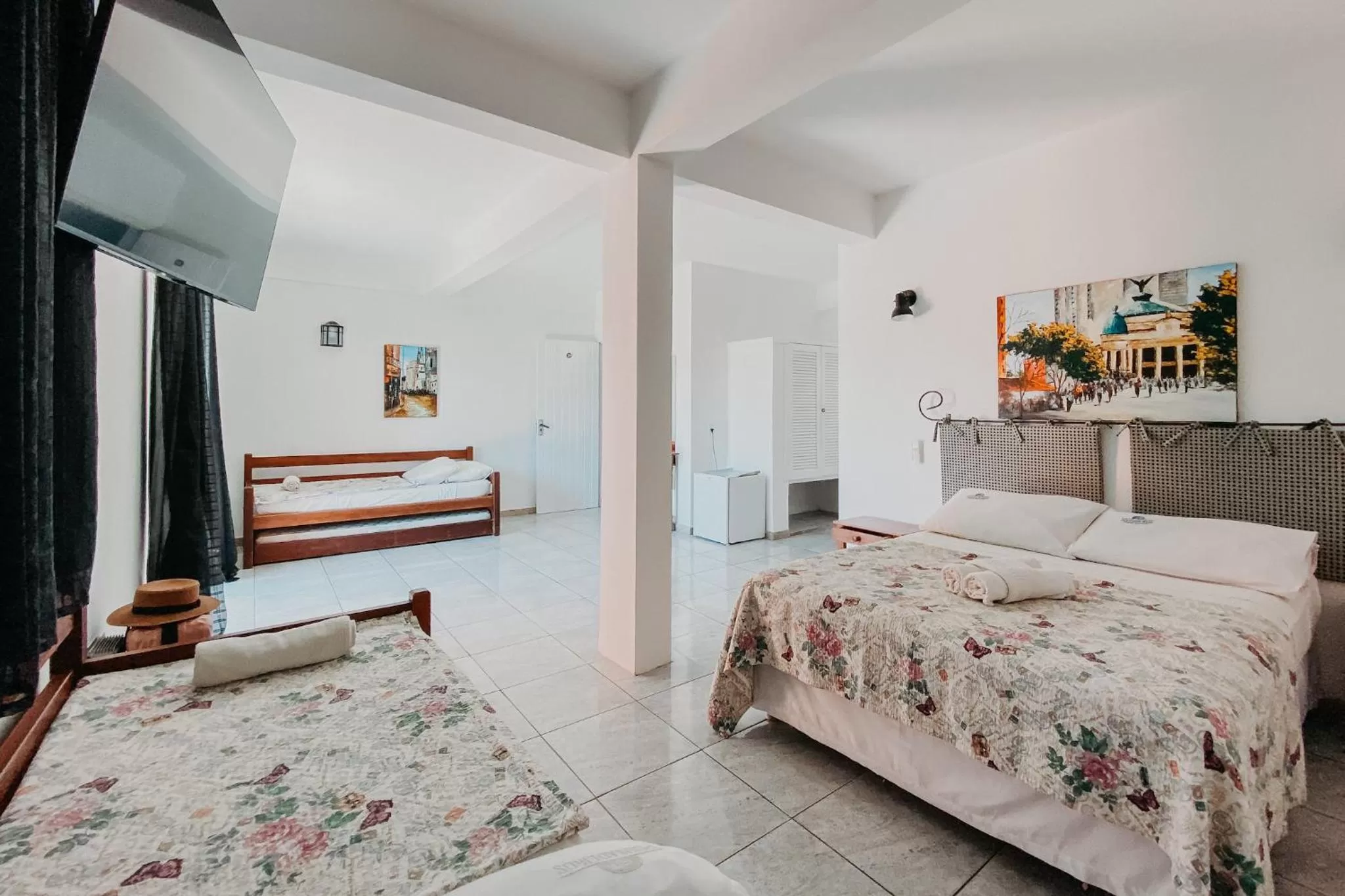 Bed in Calador Búzios Hotel