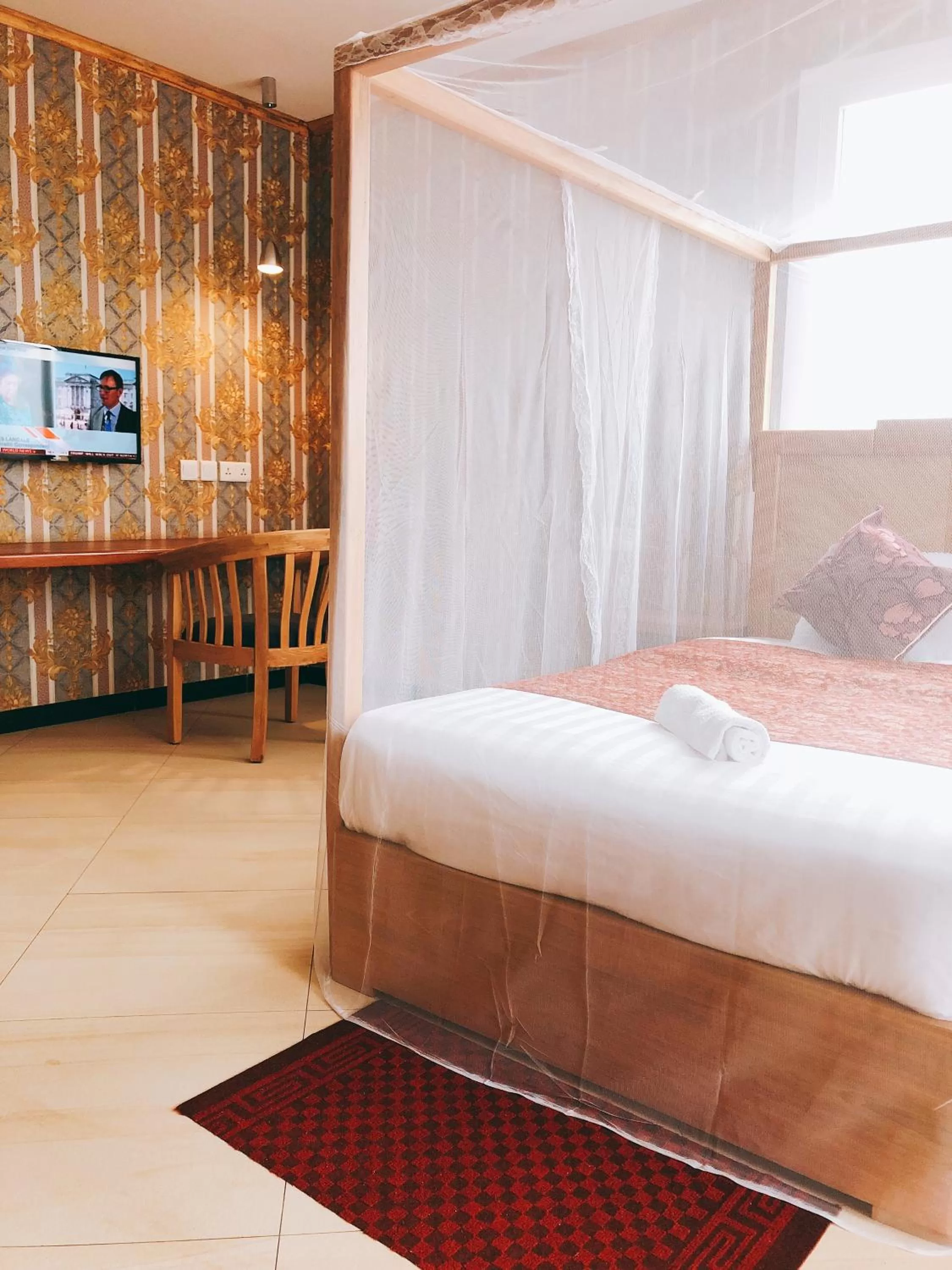 Bed in Hotel Duomo and Suites