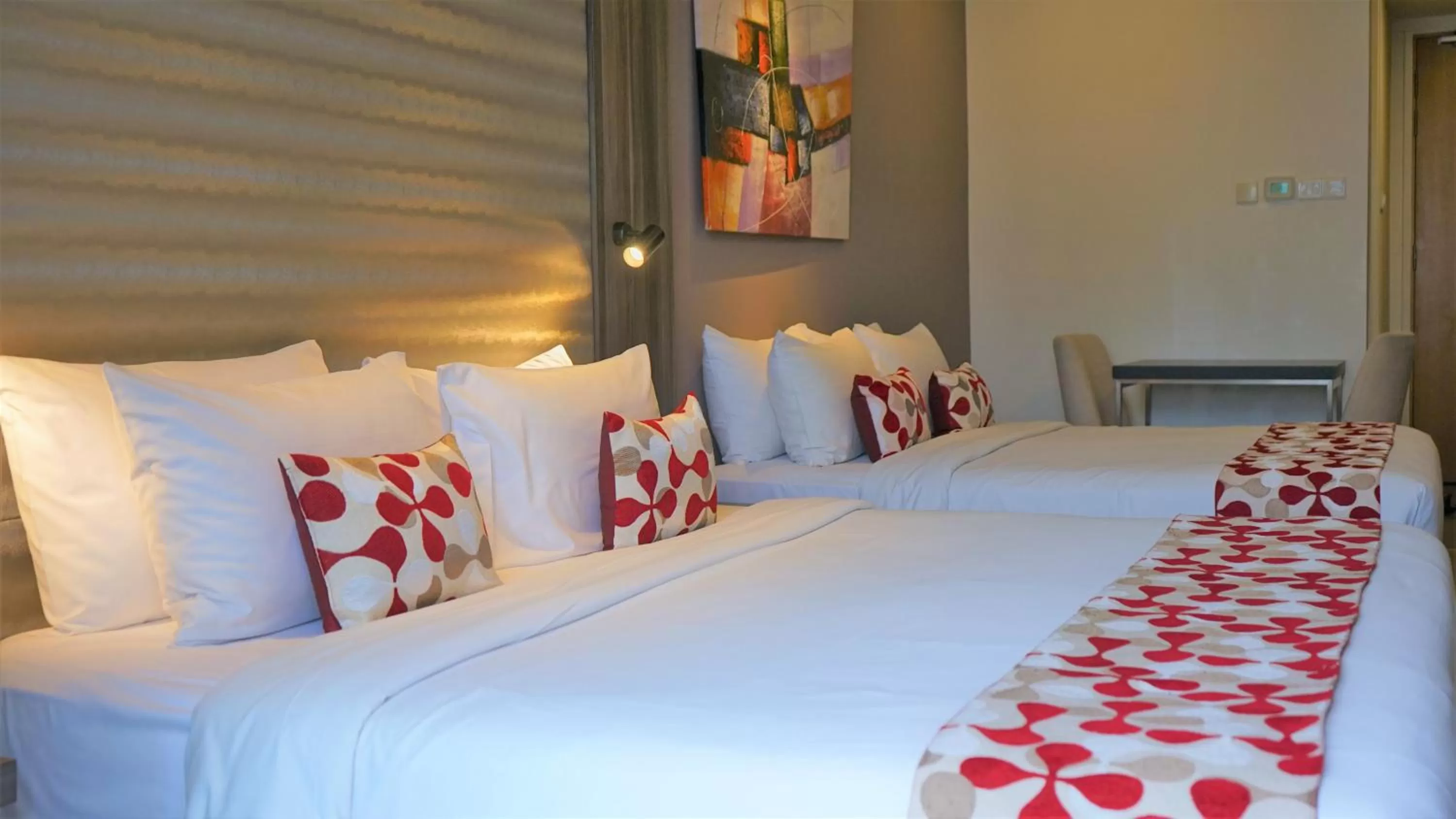 Bed in Ramada Suites by Wyndham Kuala Lumpur City Centre