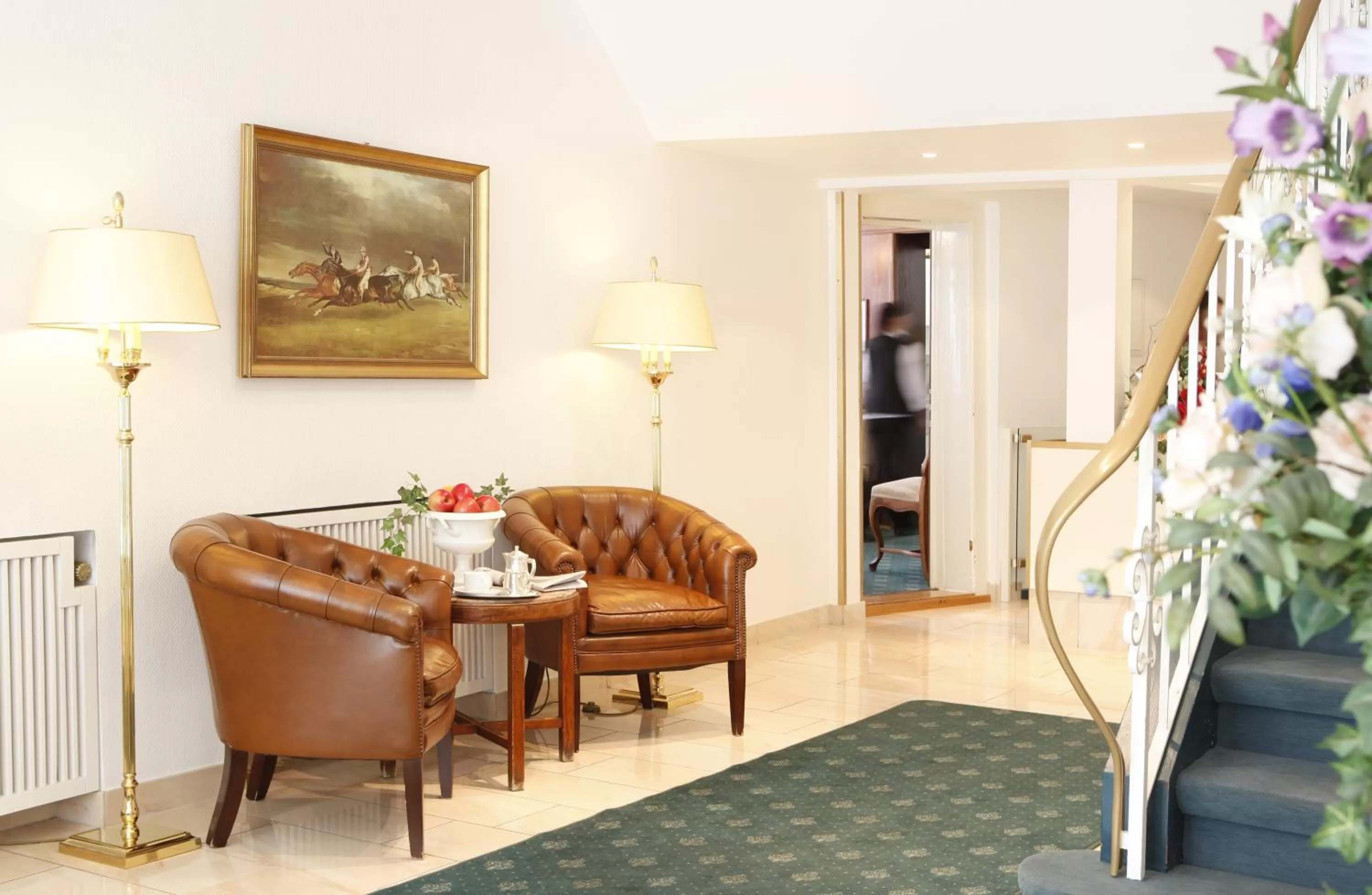 Decorative detail in Hotel Stadt Hannover