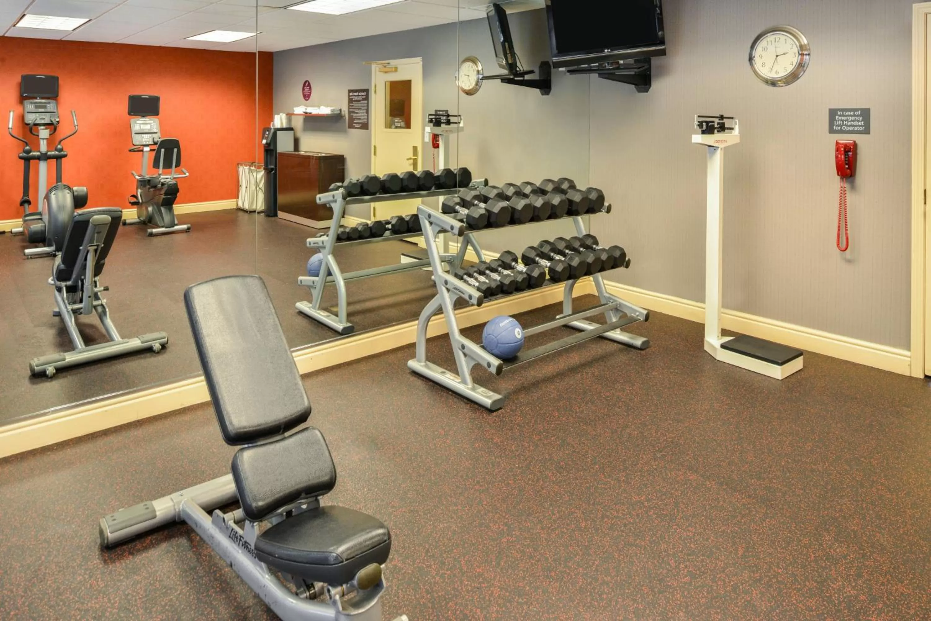 Fitness centre/facilities in Residence Inn Baltimore White Marsh