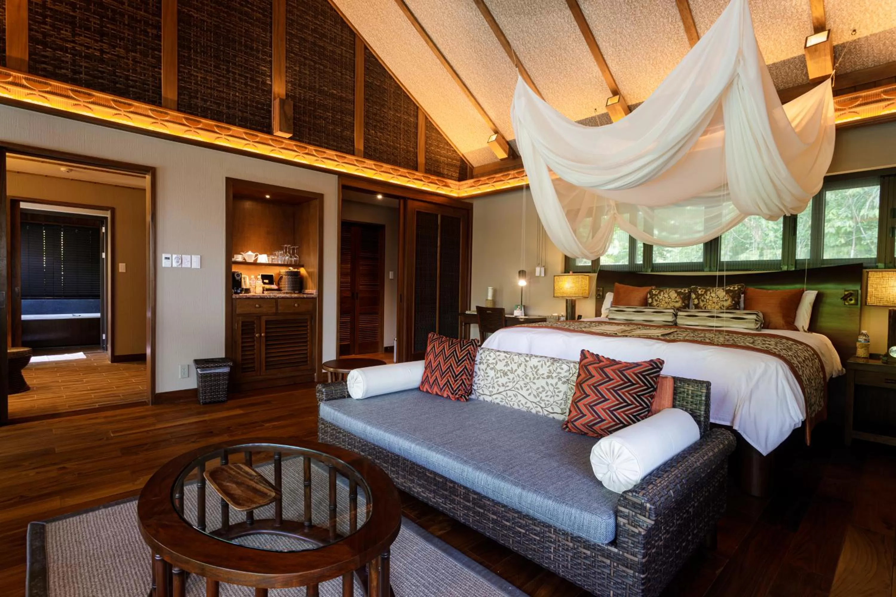 Seating Area in Palau Pacific Resort