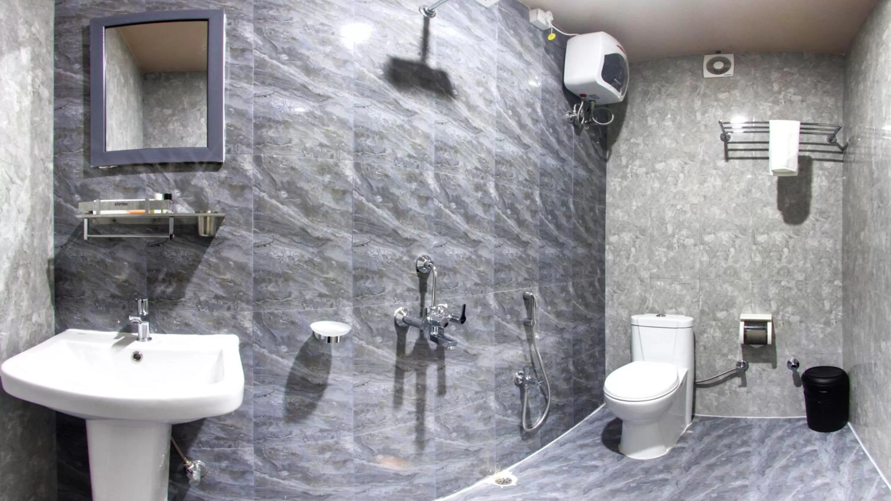 Bathroom in Bharalu Residency