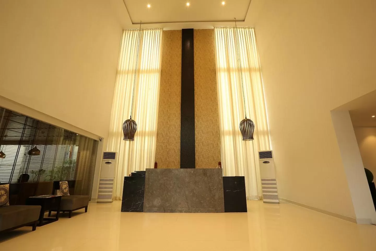 Lobby or reception in Hotel Deccan Serai, HITEC CITY, HYDERABAD