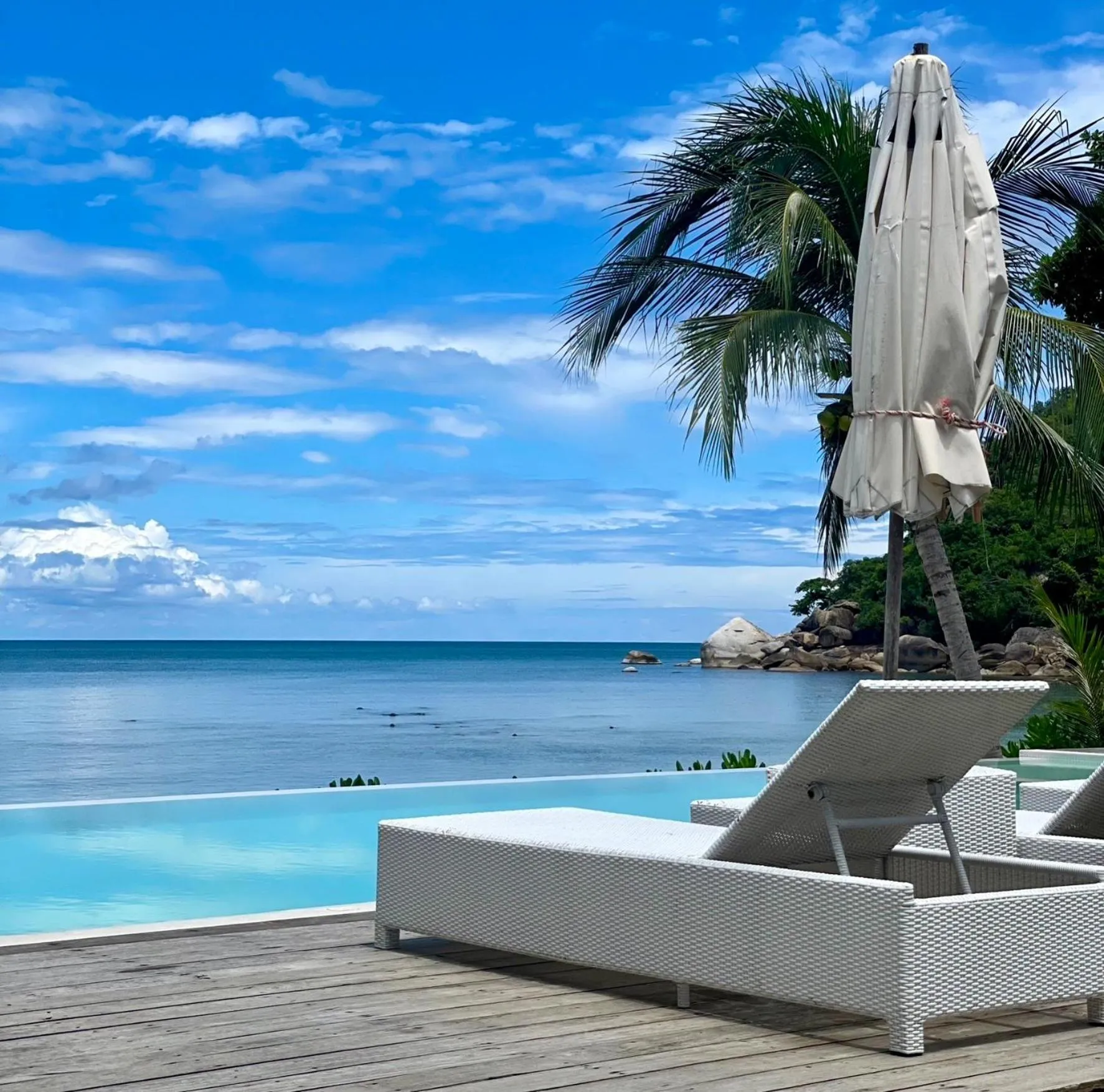 Pool view in Silver Beach Resort