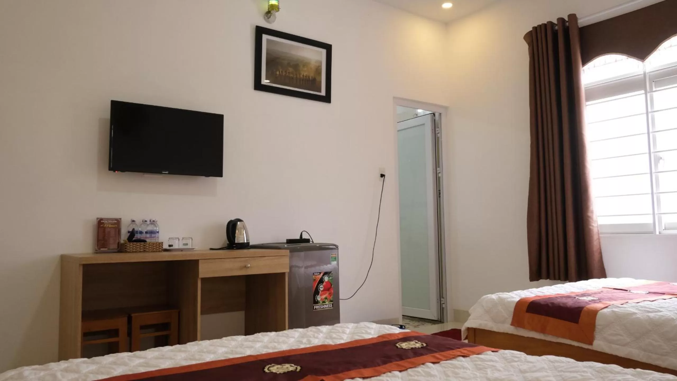 Bed in Khách sạn Hiệp Thạnh