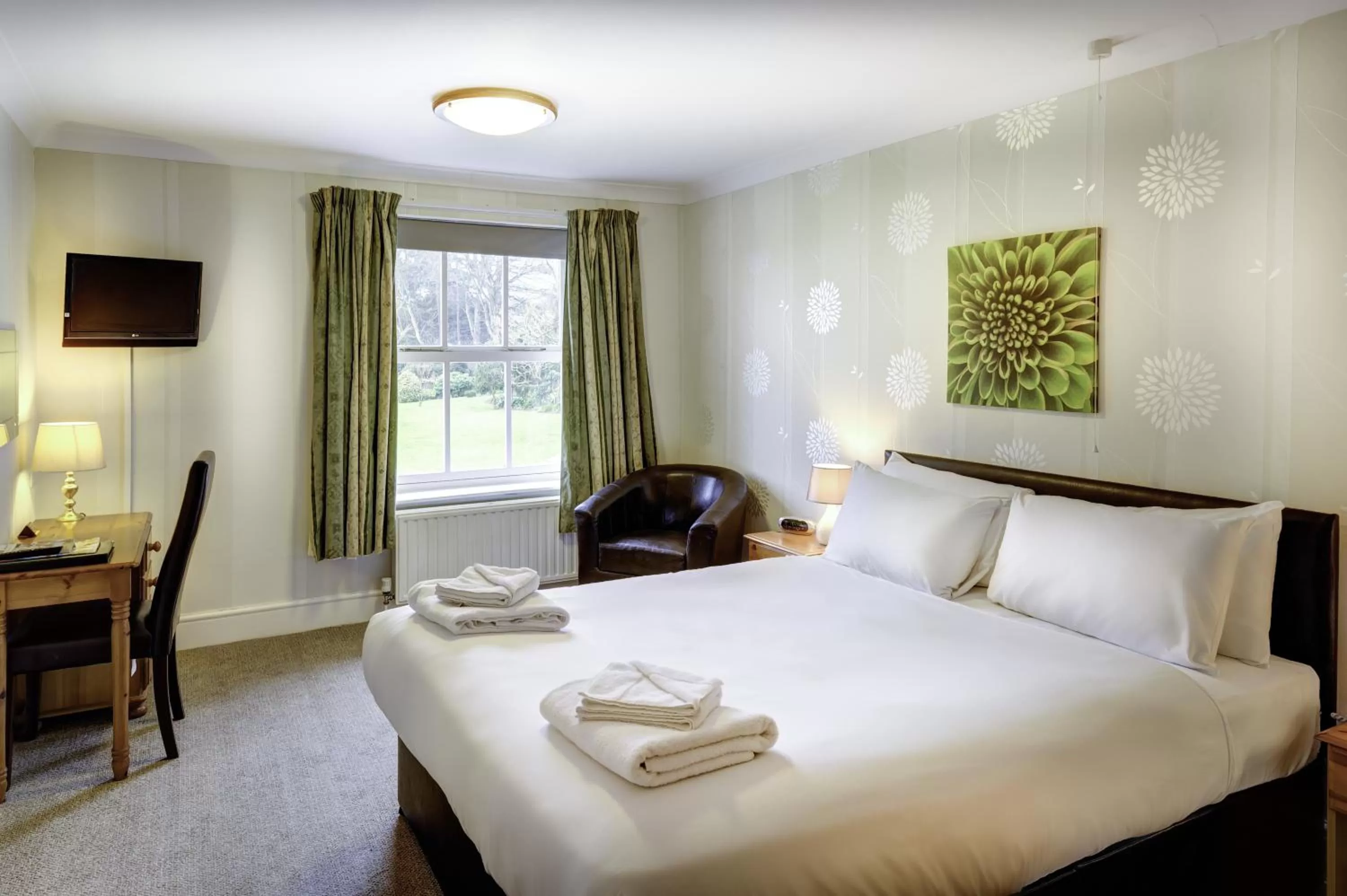 Bedroom, Bed in Lord Haldon Country Hotel, Sure Hotel Collection by Best Western