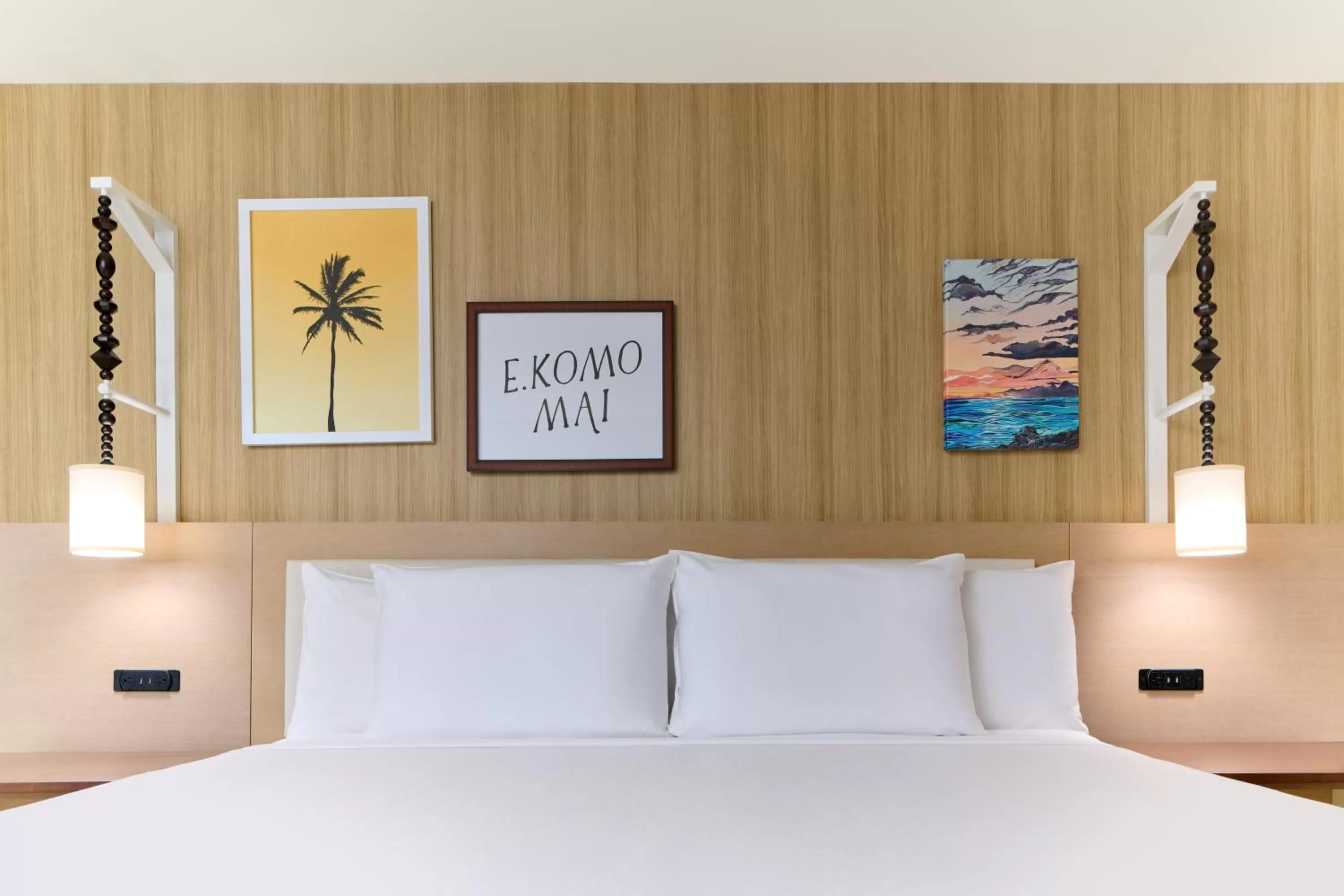 Bed in Waikiki Malia