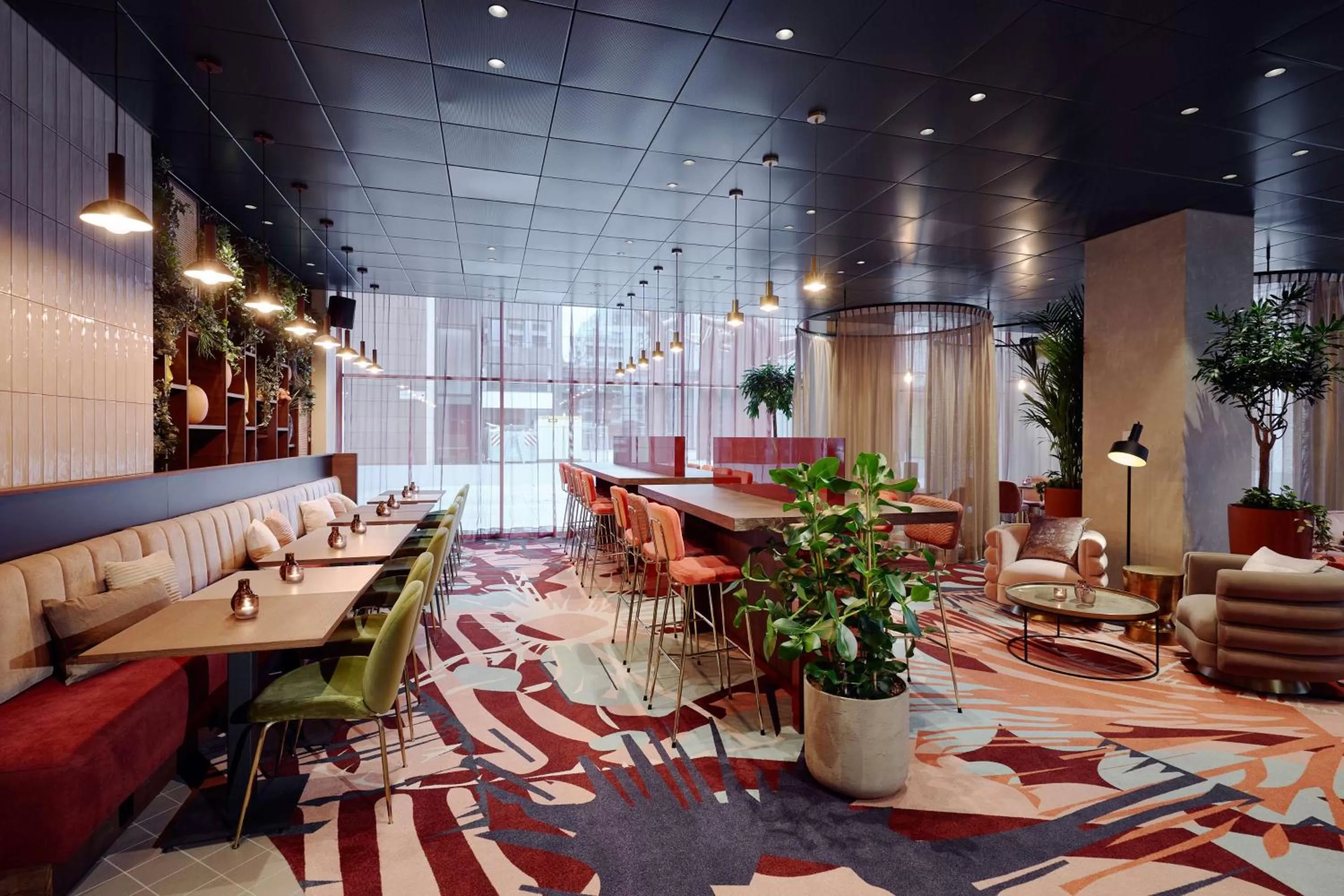 Lobby or reception in Lindner Hotel Antwerp, part of JdV by Hyatt