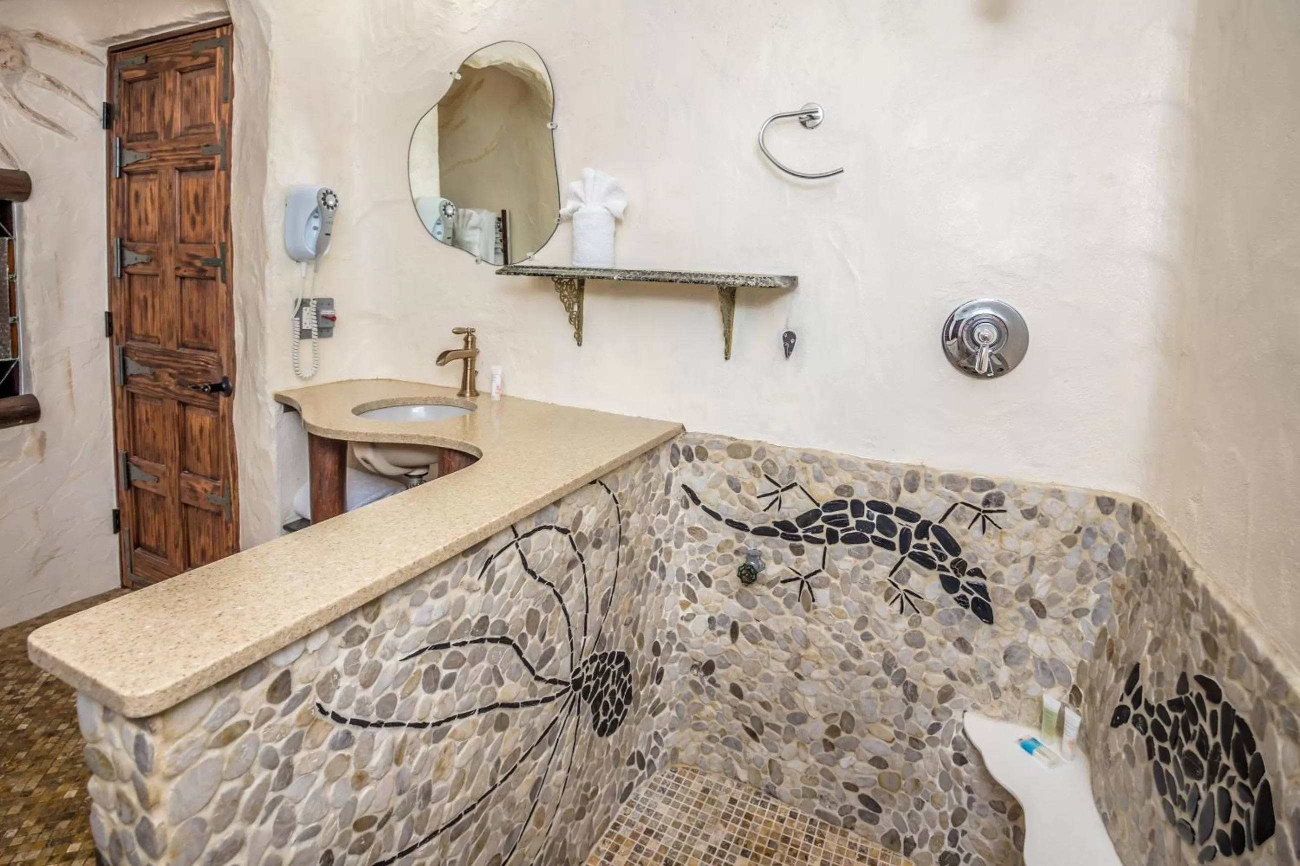 Shower in Adventure Suites