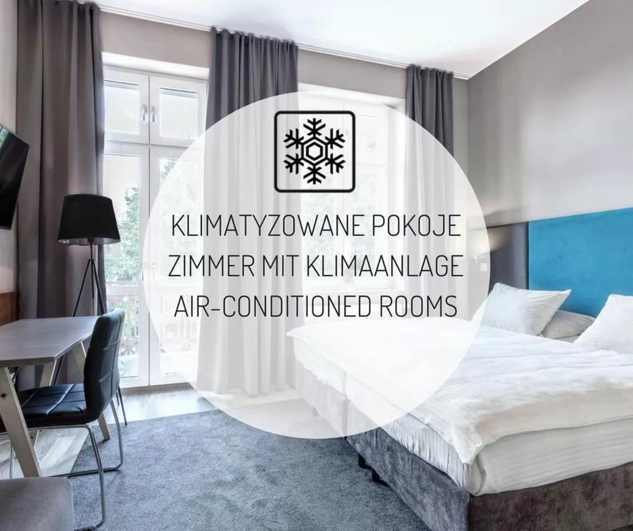 Bed in Hotel Kaliski