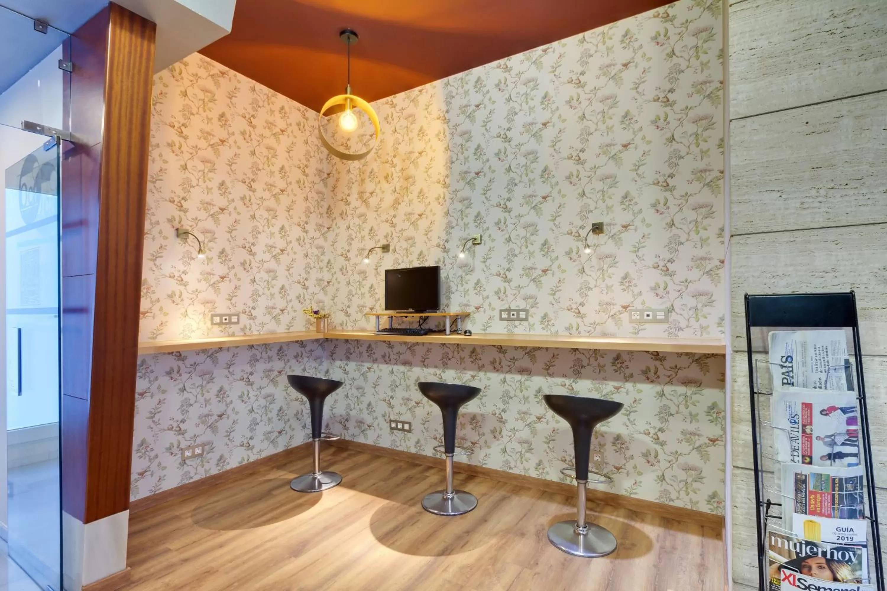 Seating area in Oca Villa de Avilés Hotel