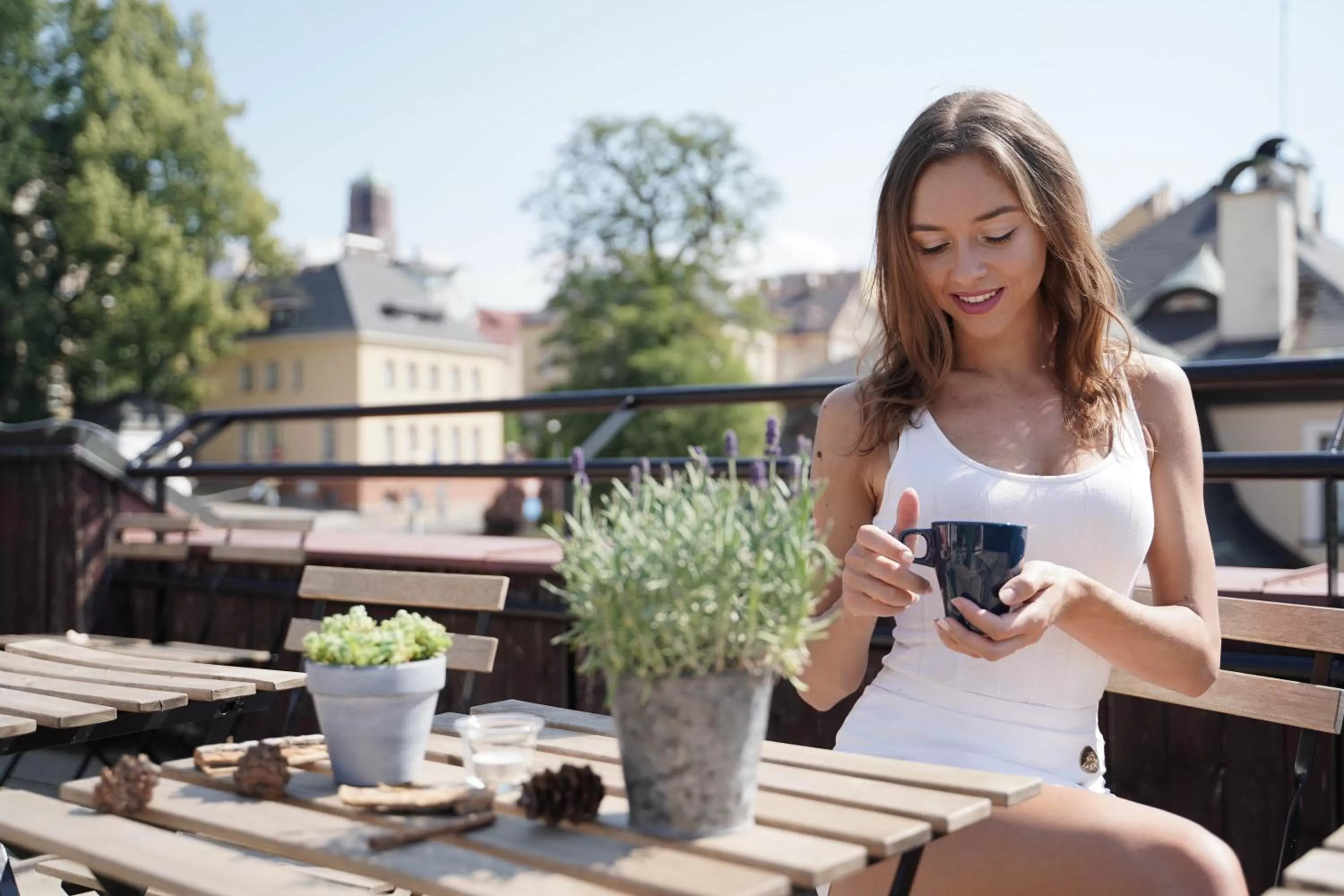 Balcony/Terrace in Hotel Rehavital