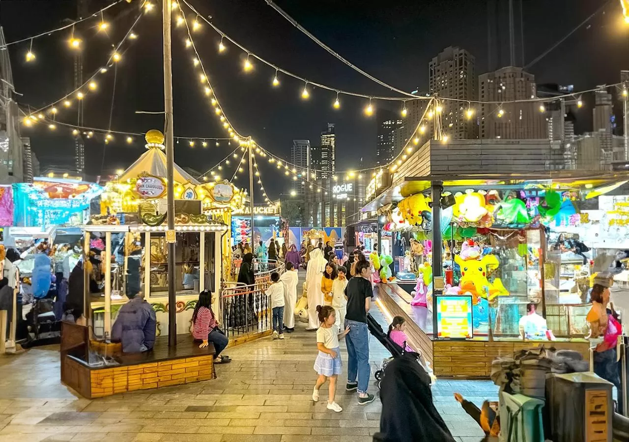 Night in Ramada Hotel, Suites and Apartments by Wyndham Dubai JBR